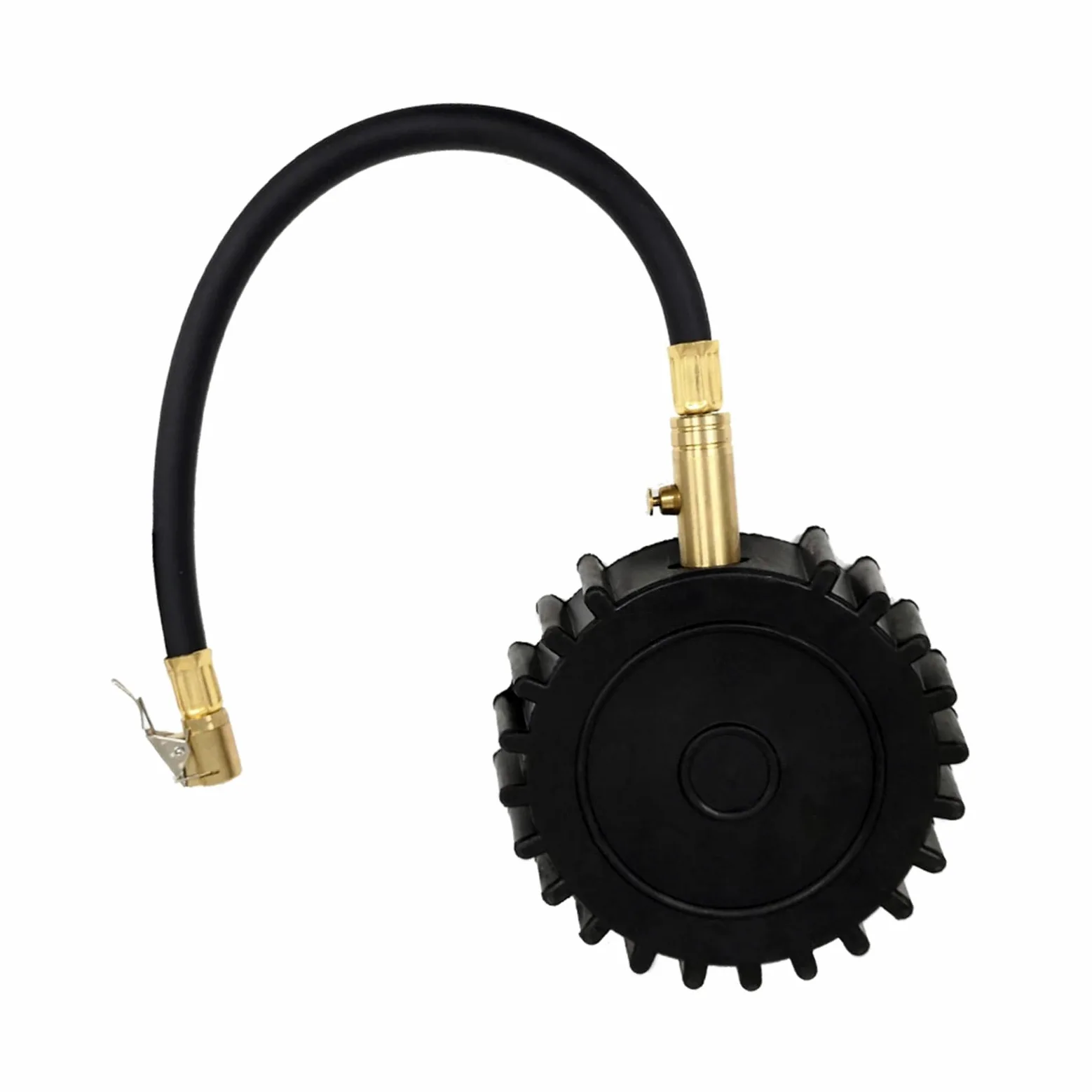 Manómetro de presión neumáticos for Coche 4 Pulgadas con Mandril Aire Clip for Prueba