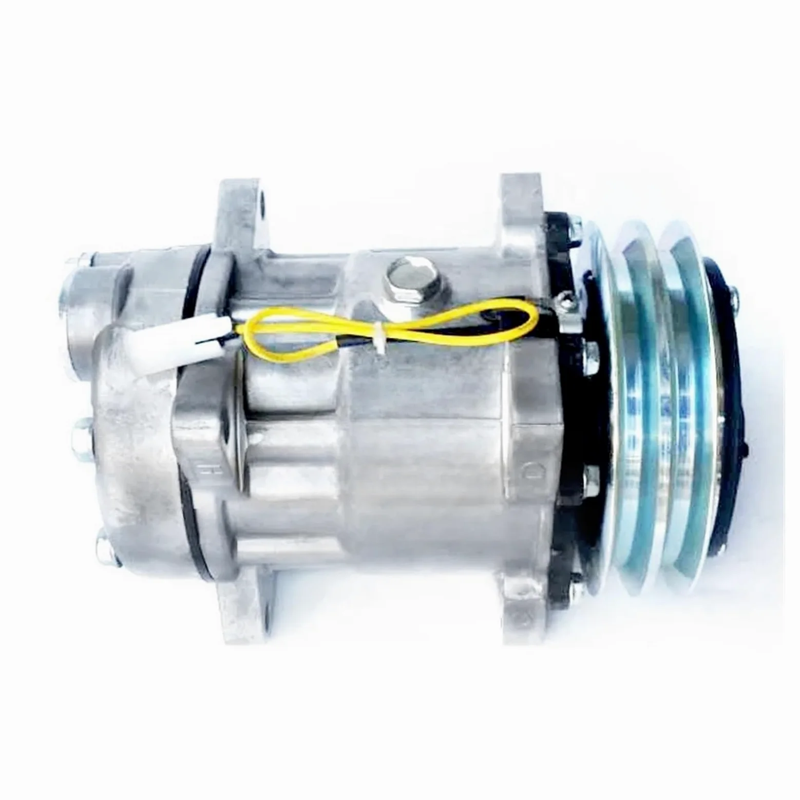 Compresor de aire acondicionado compatible con cargadora de ruedas/excavadora Volvo 9011412632 14649606 VOE11412632 14518640 15082742 11104419 11412632 14506862(24V)