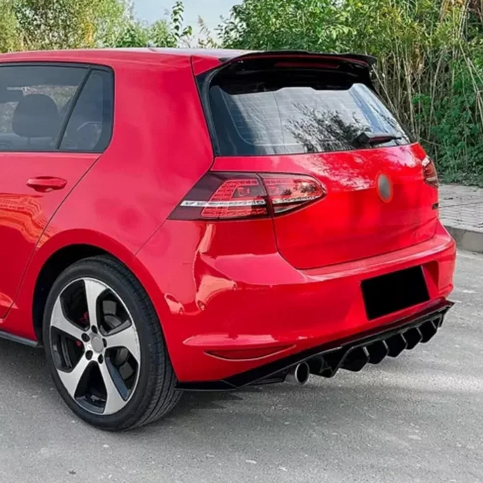 [GOOD SPOILER] Difusor Trasero para Volkswagen Golf MK7 GTI 7.5 Estilo TCR