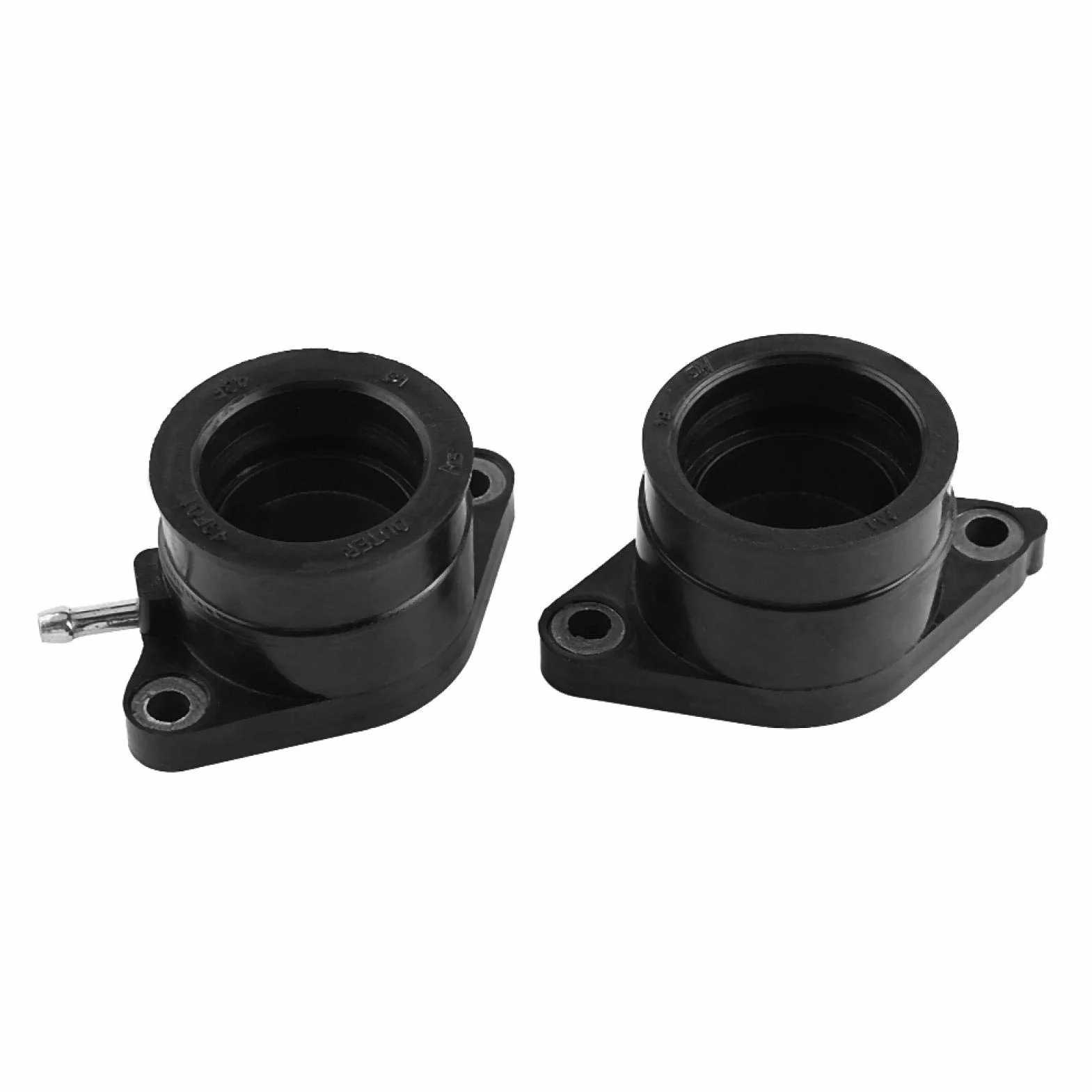 Racing Parts Acouto Carburador de motocicleta Interfaz de admisión Adaptador de carburador para Xt600 Xt600z Xt600e 1984-2003 Adaptador de colector de admisión