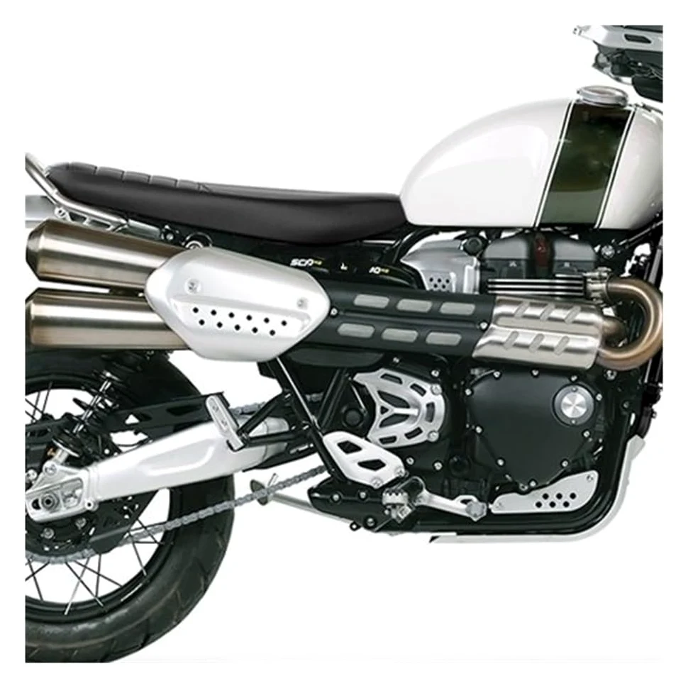 Deflectores Calor Escape Protector De Tubo De Escape Motocicleta para Scrambler 1200 Cubierta De Protección Térmica Accesorios De Cubierta Antiescaldado