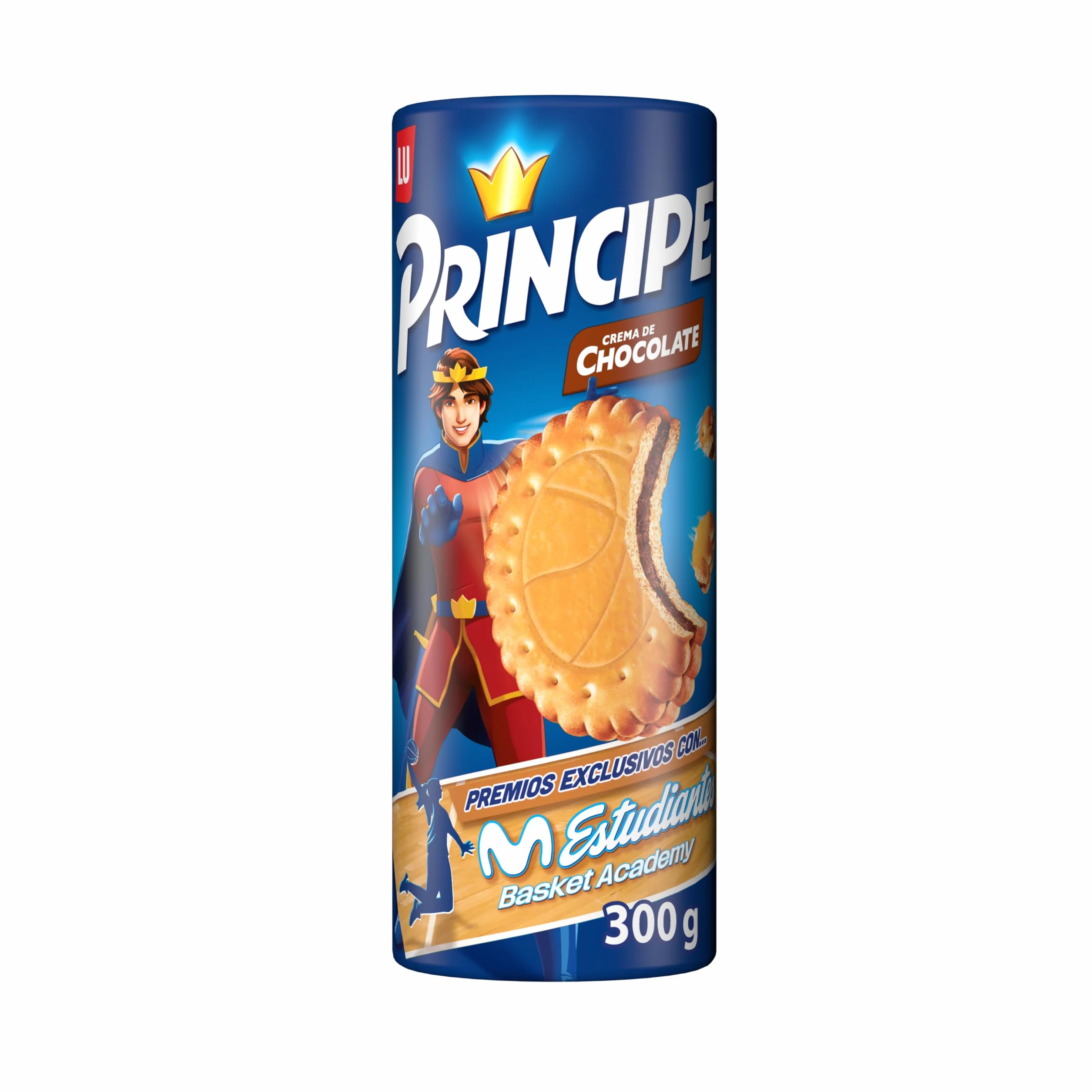 Príncipe Original, Galletas Sándwich Rellenas de Crema de Chocolate, 300g