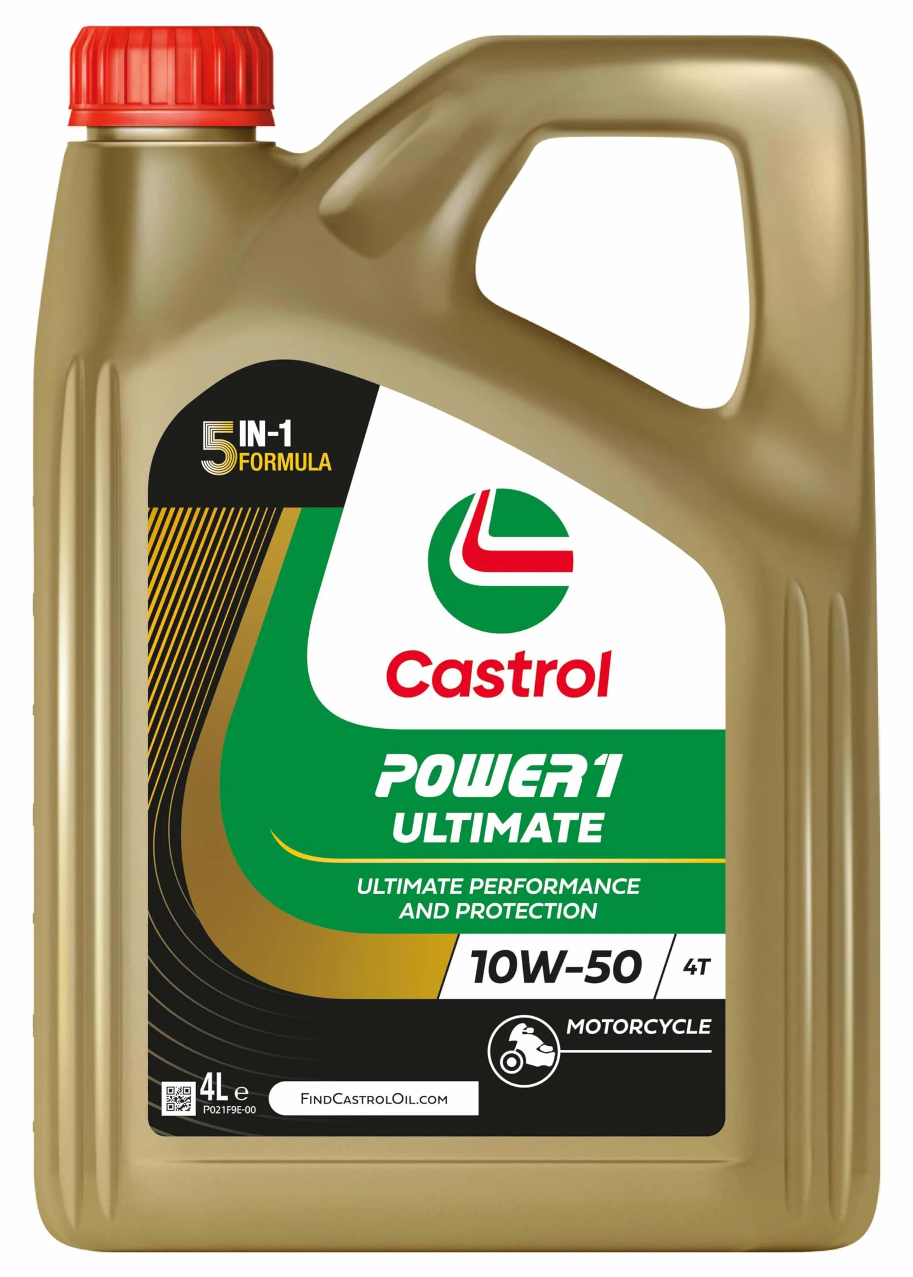 Castrol POWER1 Ultimate 4T 10W-50 Aceite de Moto 4L