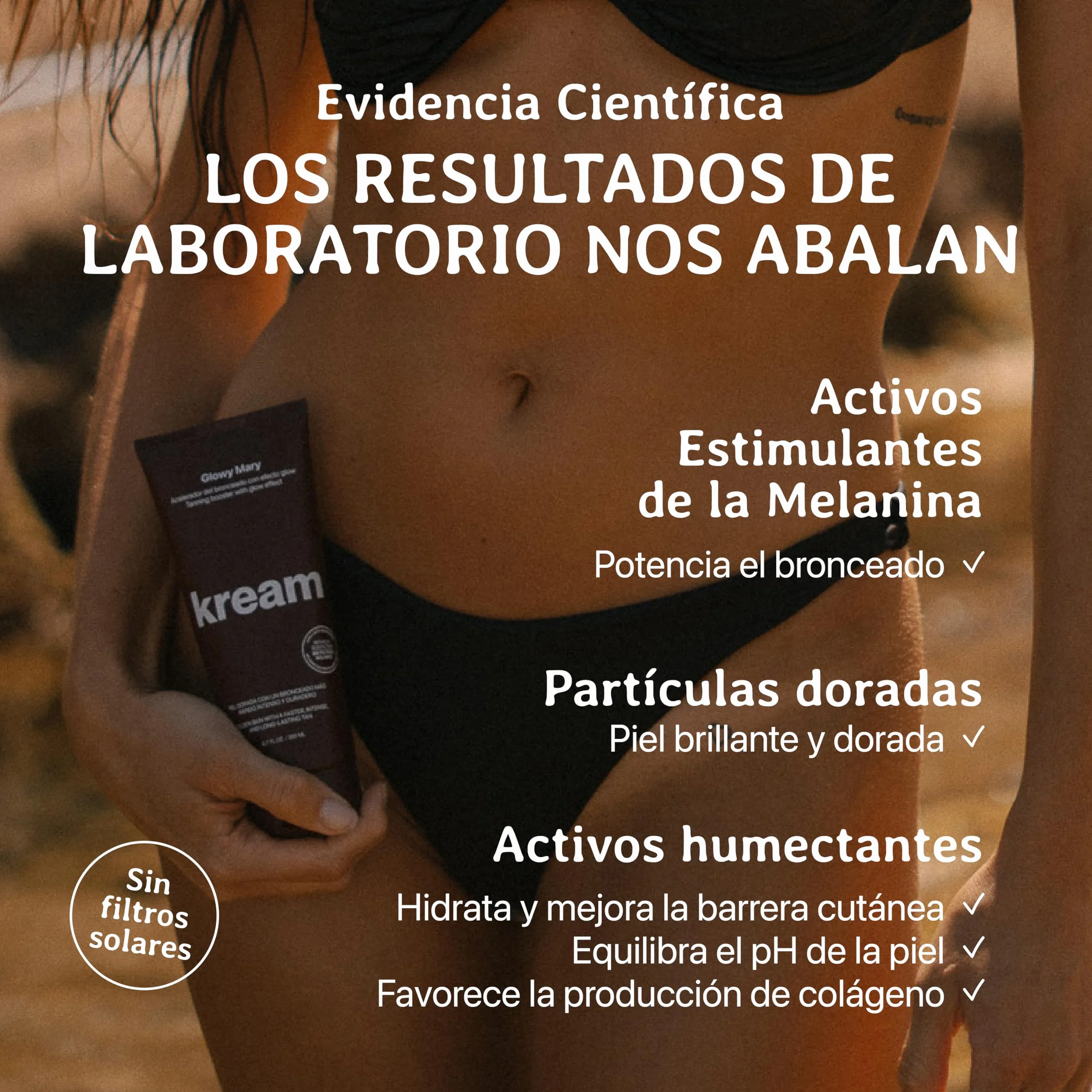 KREAM Glowy Mary Crema Aceleradora del Bronceado 200 ml