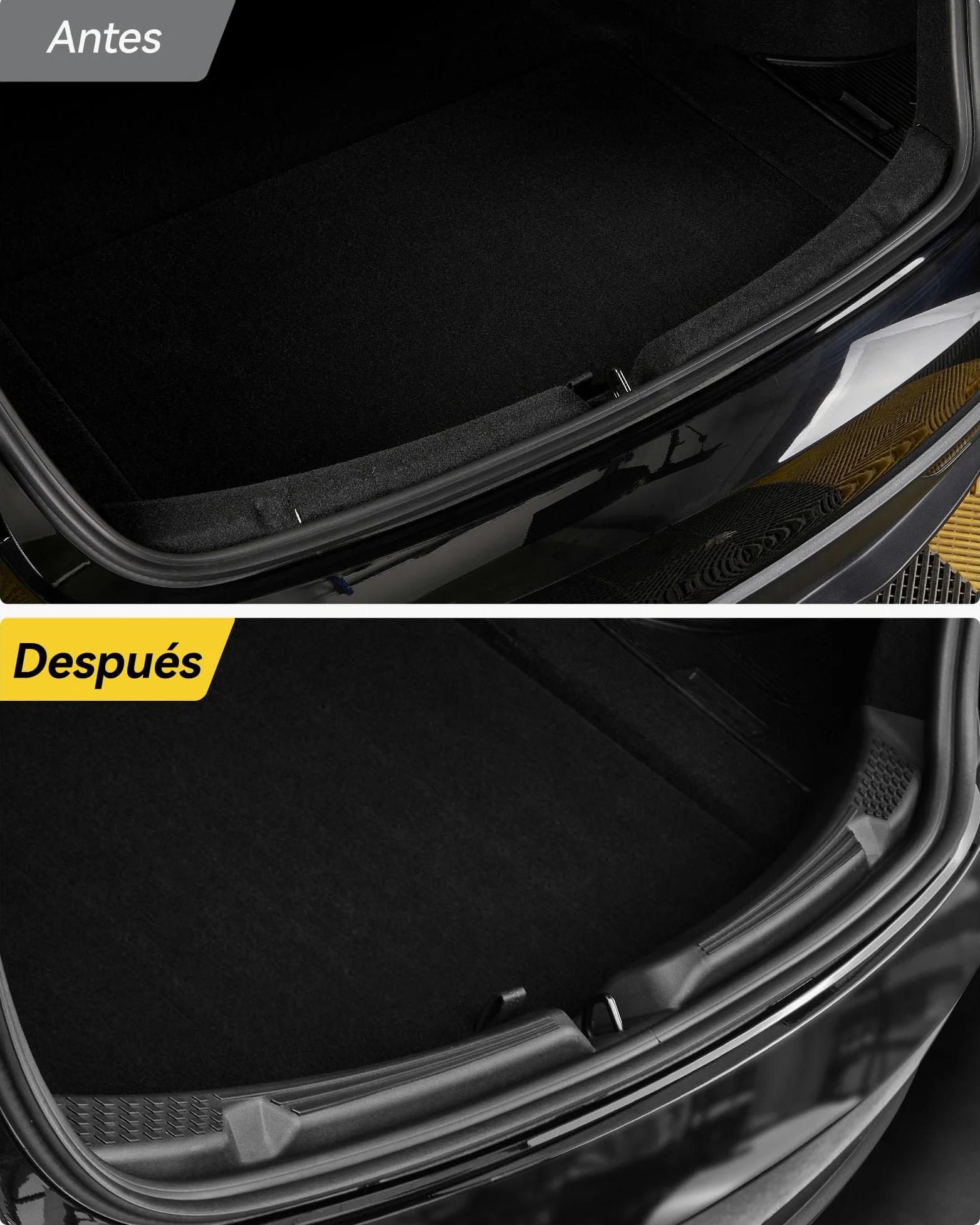 3W 5 piezas de protección de umbral de puerta para Tesla Model 3 Highland 2024-2026 Pedal de puerta delantera y trasera y espacio de carga, protección contra chispas TPE, protección contra chispas en