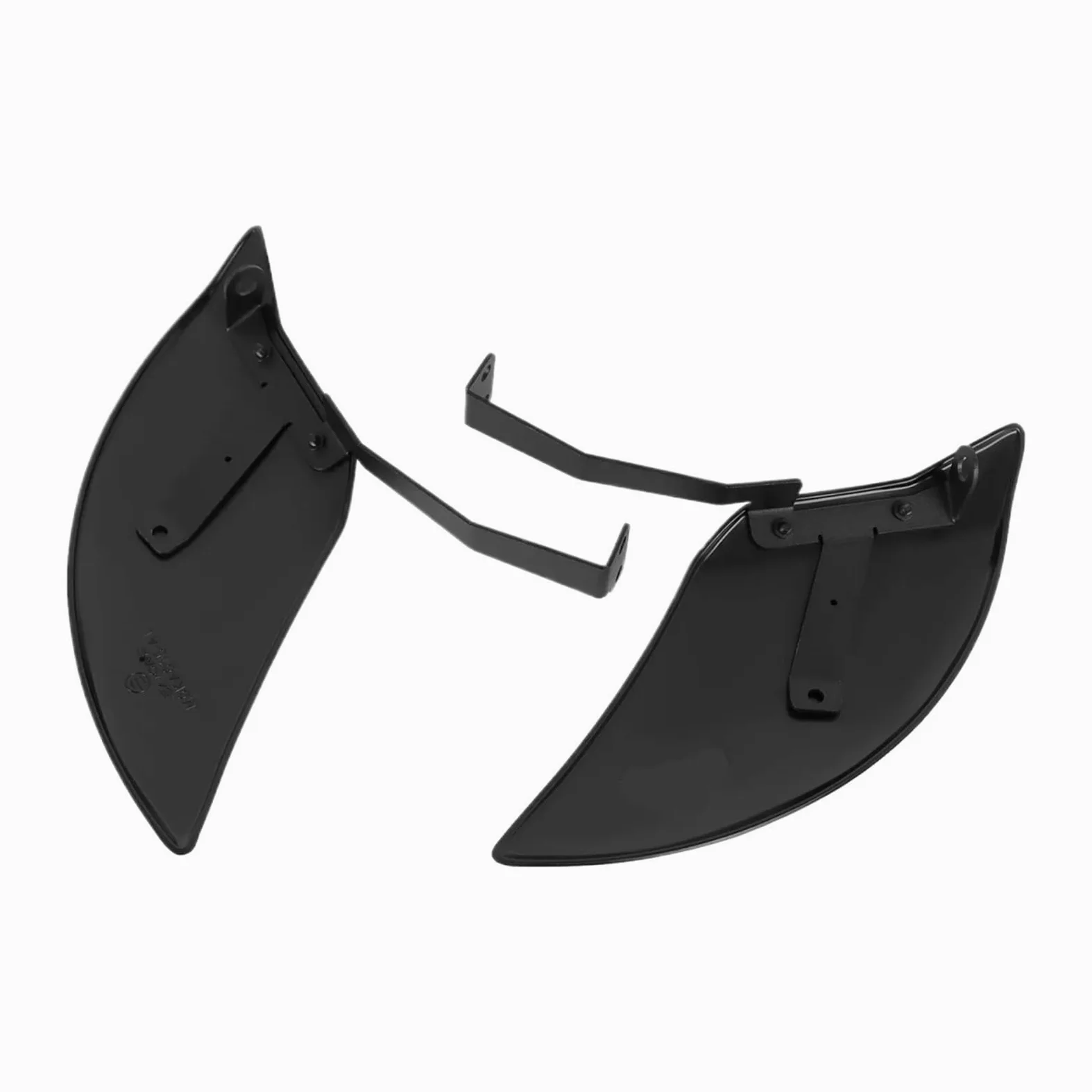 Compatible con Conducto De Refrigeración De Pinza Honda CB1000 Hornet. | Atornillado directo, aumenta el flujo de aire, protege la pinza y mejora el aspecto general(Black)