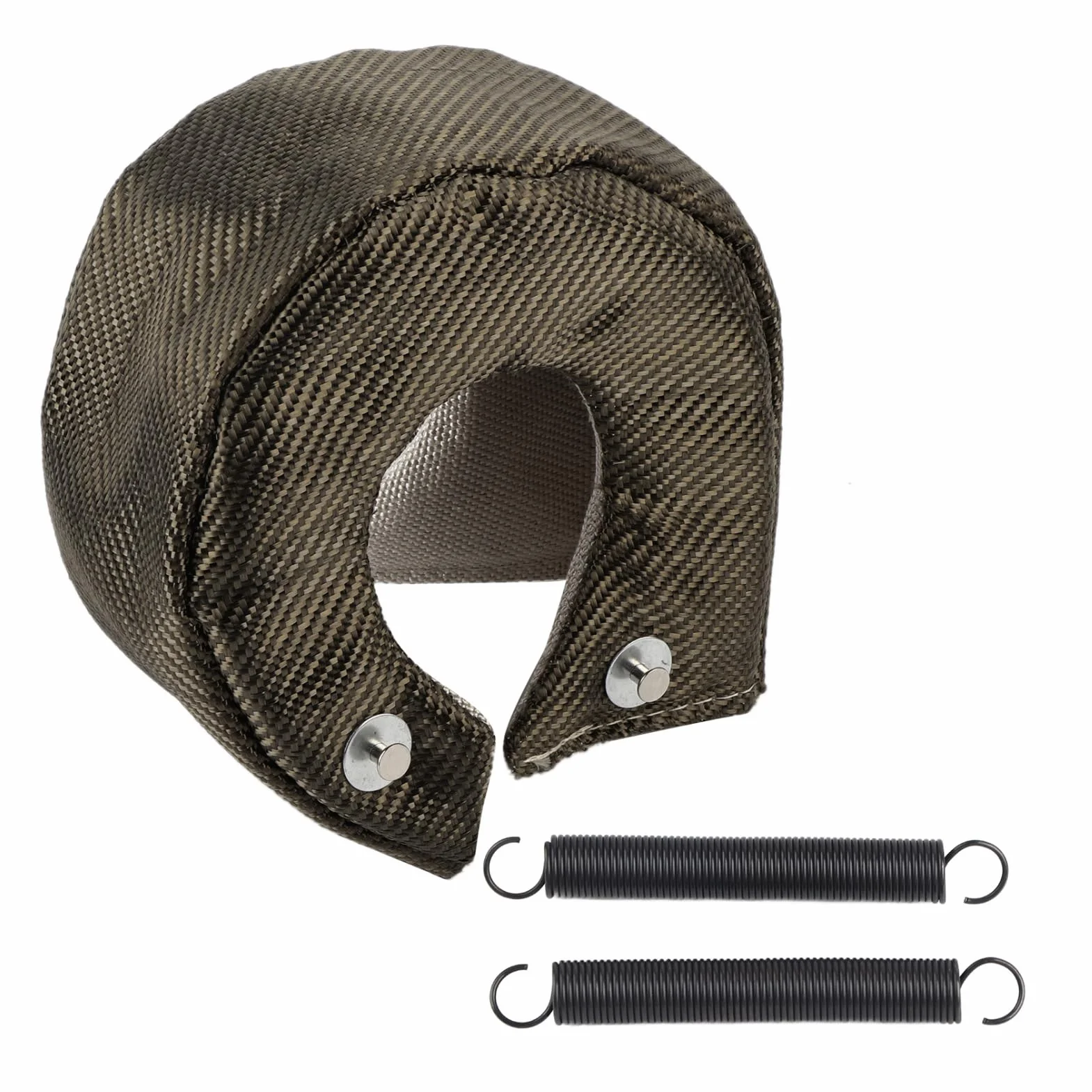 Turbo Heat Shield, Single Titanium Turbo Heat Shield Manta Barrera Turbo Charger Cover T3 / GT35 / GT37 / GT40 / GT42