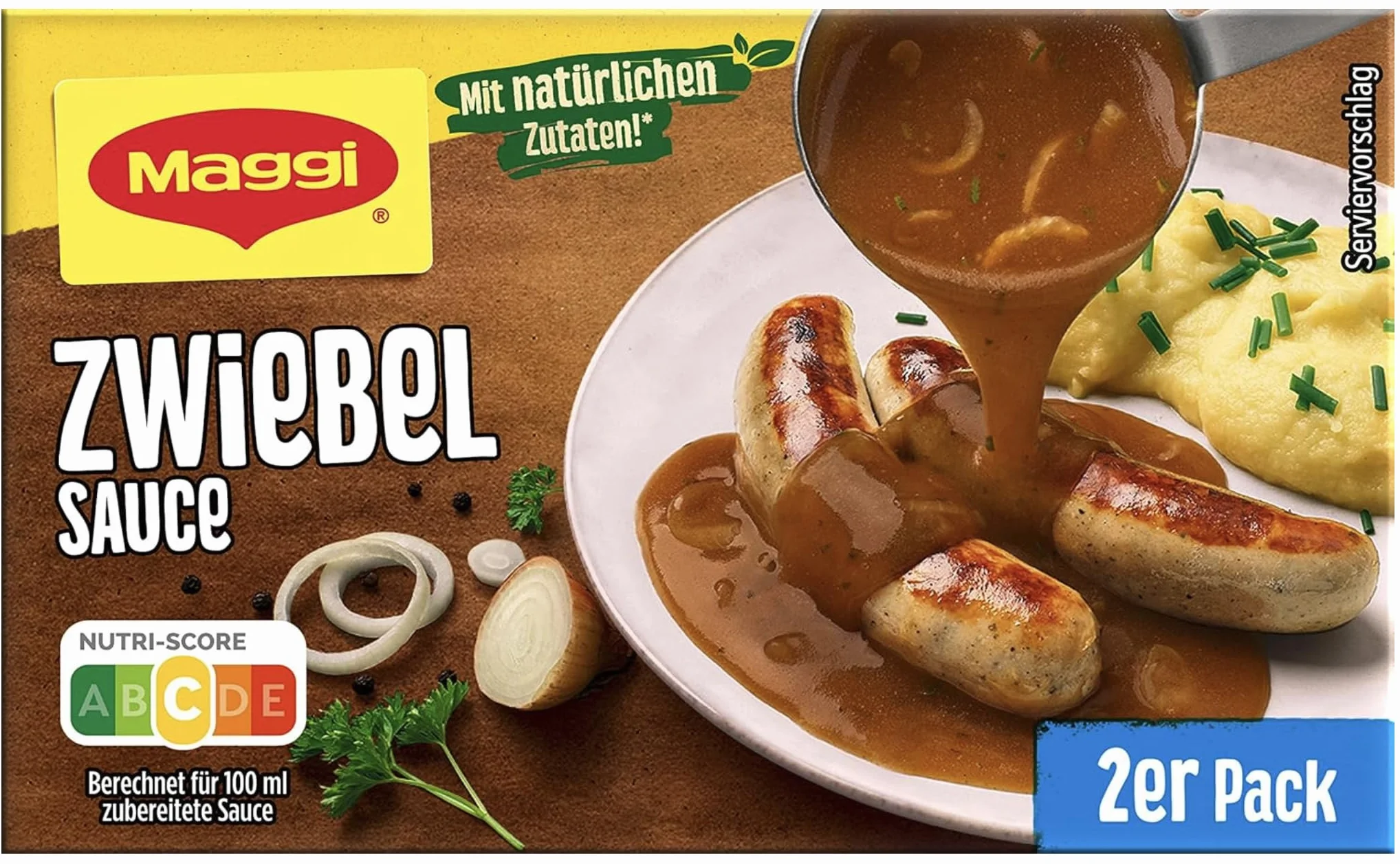 Maggi Salsa de cebolla 2 x 250 ml