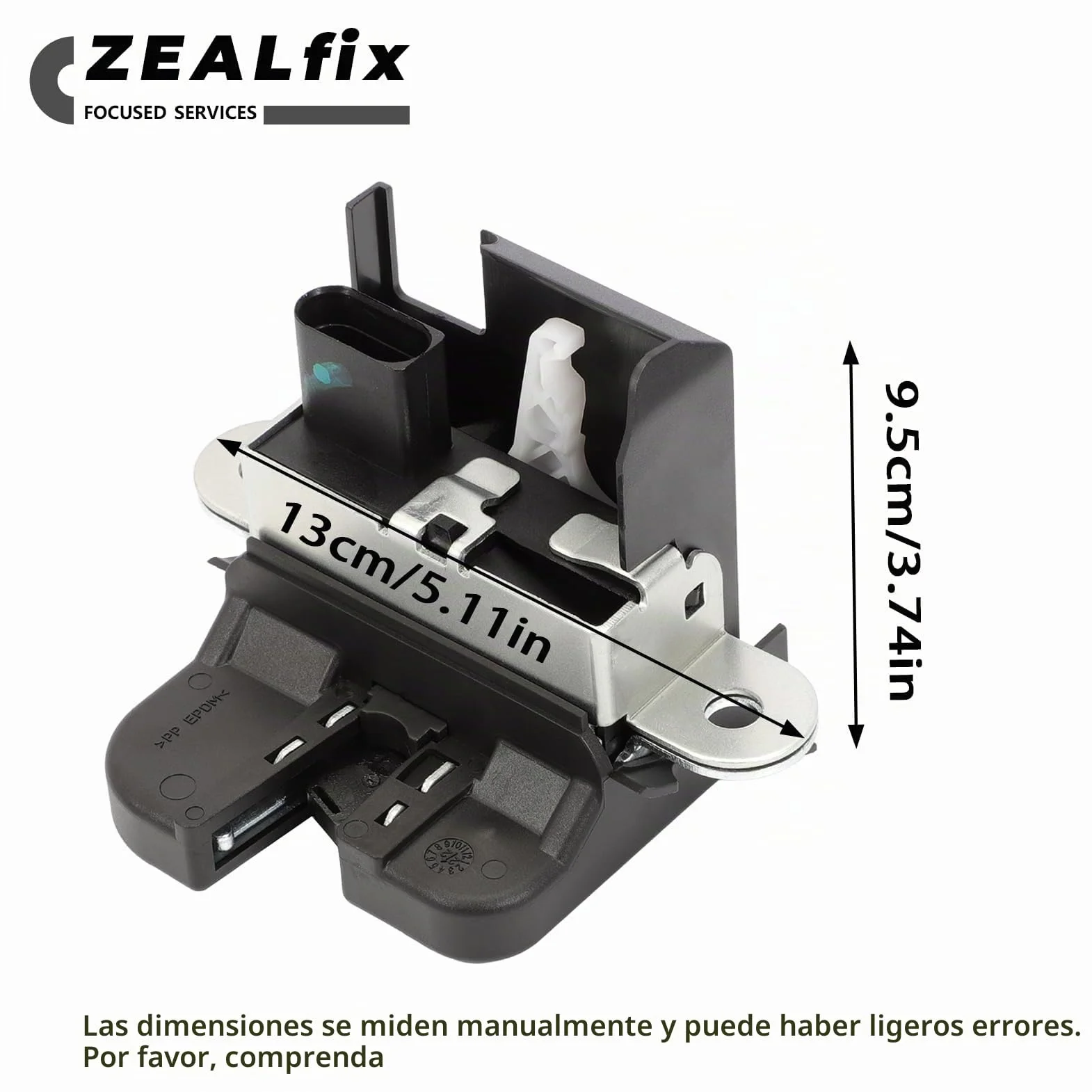 Cerradura Puerta para Seat Leon,Cerradura Puertade Maletero Trasero Portón Seguro Pestillo 5M0827505E para Ibiza Golf MK5 MK6 TIGUAN Altea Leon Toledo 1K6827505E