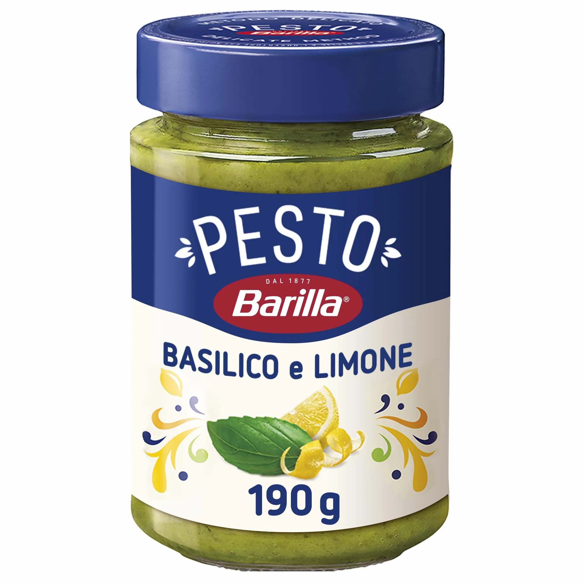 Barilla Pesto Basilico e Limone 12 x 190 g