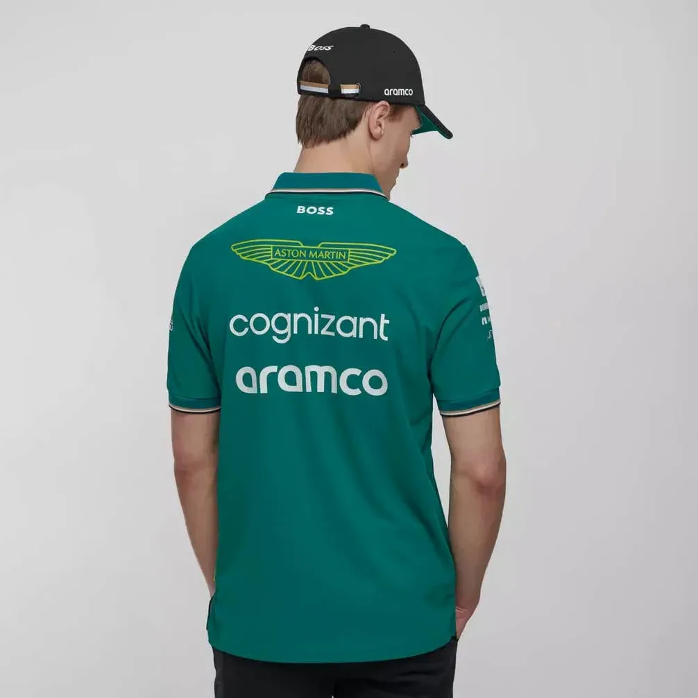 Aston Martin F1 Official Team Polo Shirt 2023