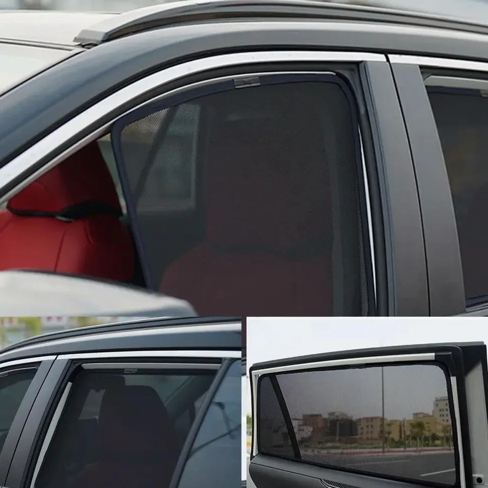 Parasol Magnético Coche para Jeep para Grand Cherokee WK2 (2011-2020), para Parabrisas Delantero, Ventana Trasera Parasol Luna Coche Reflectante