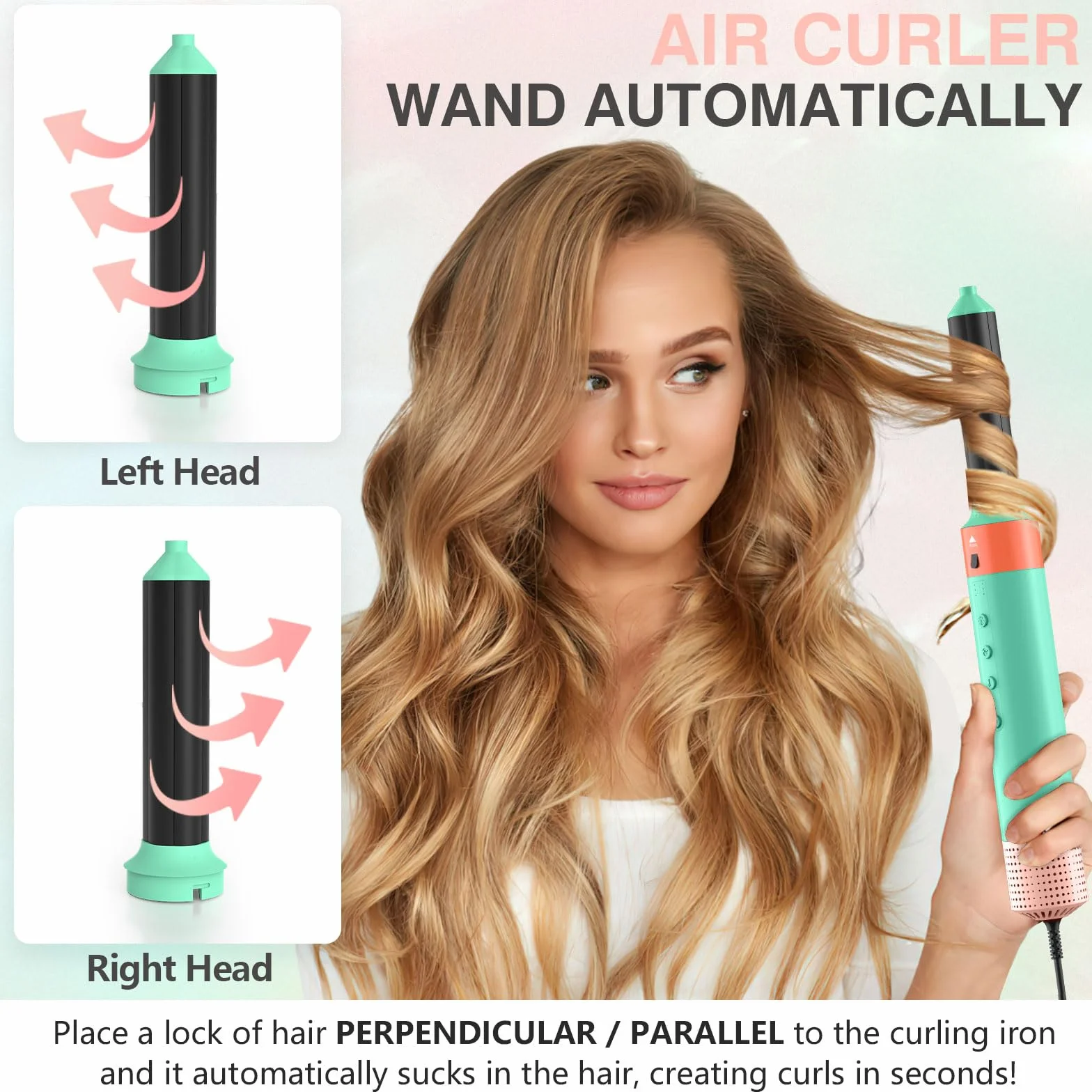 Multistyler profesional 6-en-1 cepillo de aire caliente iones negativos 110.000 RPM 3 ajustes de temperatura