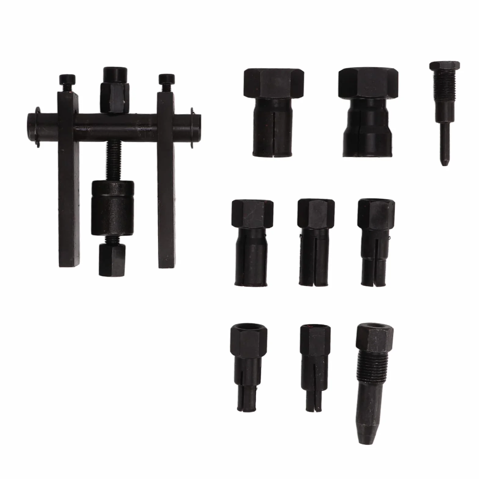 Remopador de agujero del extractor de relleno interno de 10 piezas de rodamiento interno de 10 piezas, kit de extracto de extracto de extracto de rodamiento interno