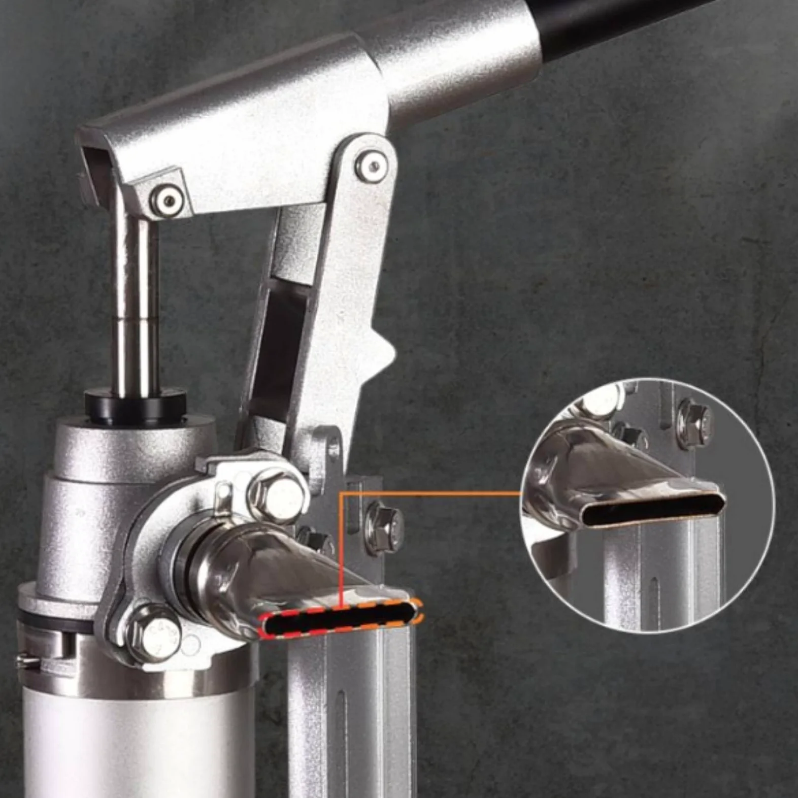 Bomba Manual de Transferencia Bomba Dosificadora Sifón Dispensador Extractor de Acero Inoxidable con Empuñadura Antideslizante y Base Plana Flujo