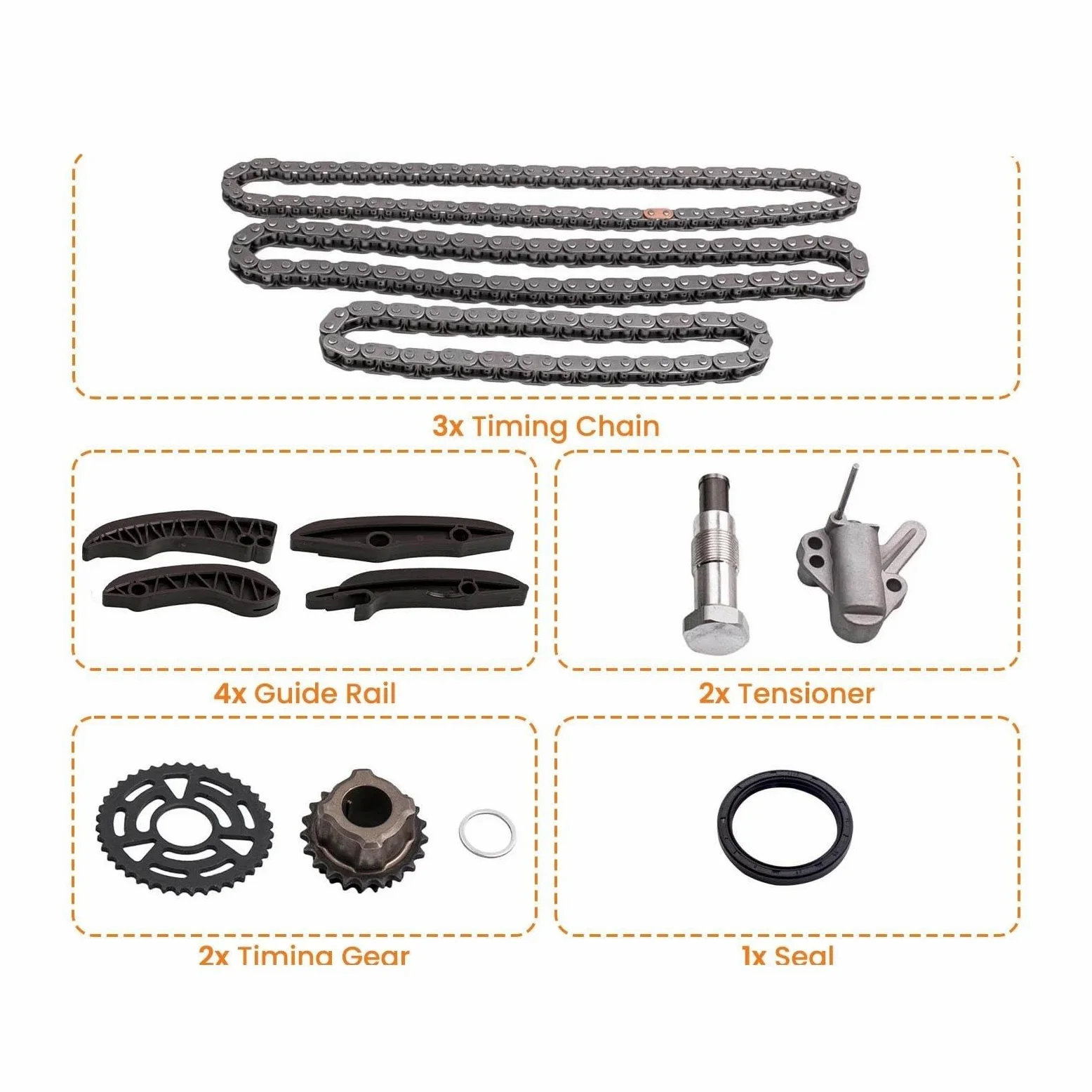 Kit Herramientas Bloqueo Cadena Distribución Árbol Levas Motores Diésel Para N47/N57 1.6 2.0 Para N47 D20. N47D20A N47D20C 11318509926 tensor correa