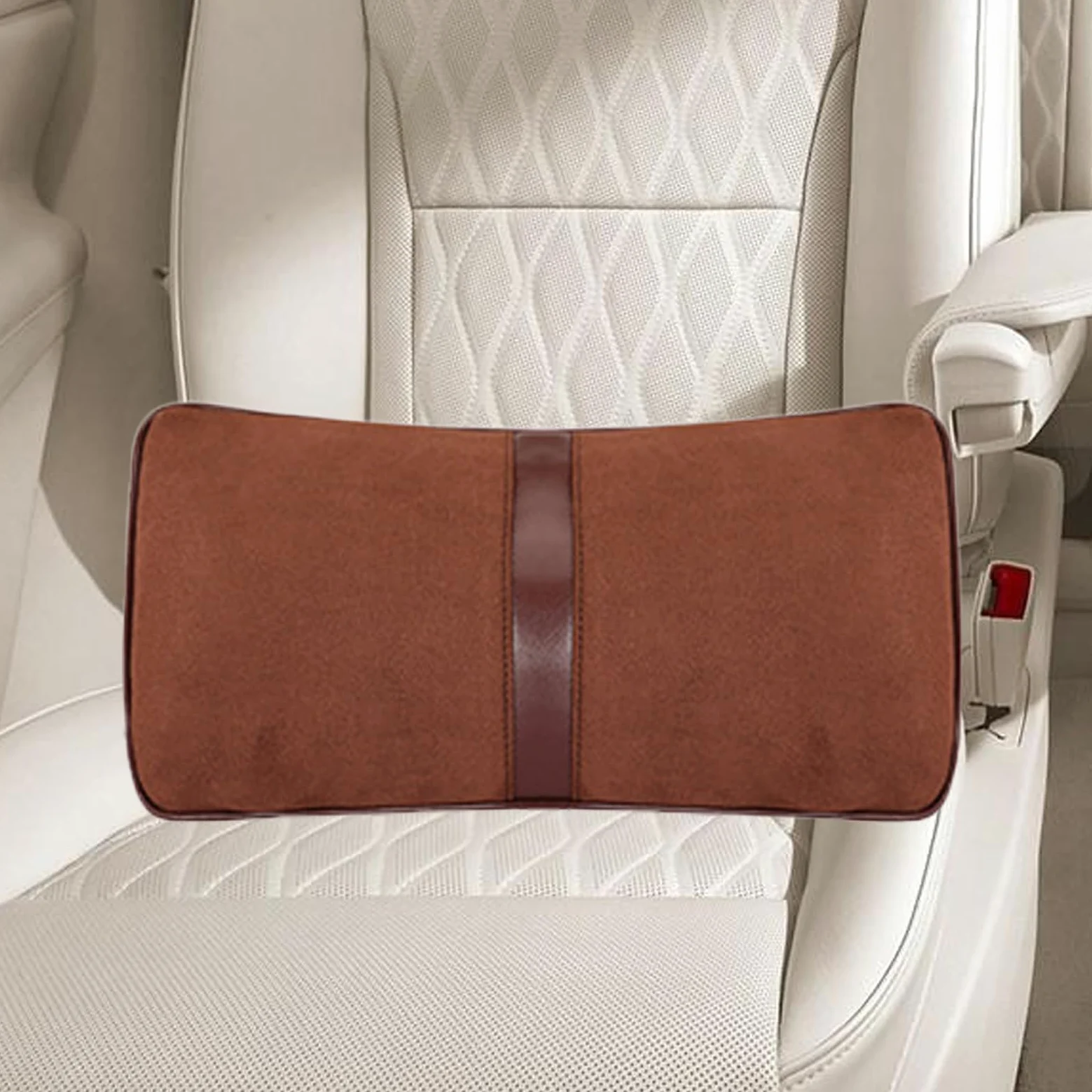 Almohada para Reposacabezas De Coche Suave Transpirable Ergonómica | Almohada para Reposacabezas de Asiento de Coche Adultos, Conducción, Sueño, Desplazamiento y Viajes por Carretera