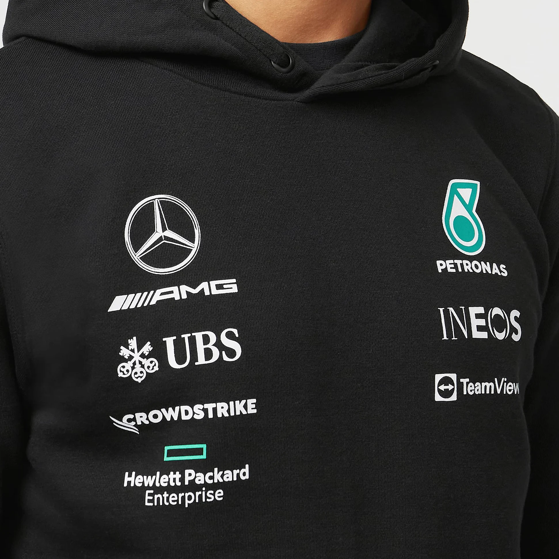 Mercedes AMG Petronas Formula One Team - Sudadera con Capucha Oficial de la Fórmula 1, colección 2022 Team