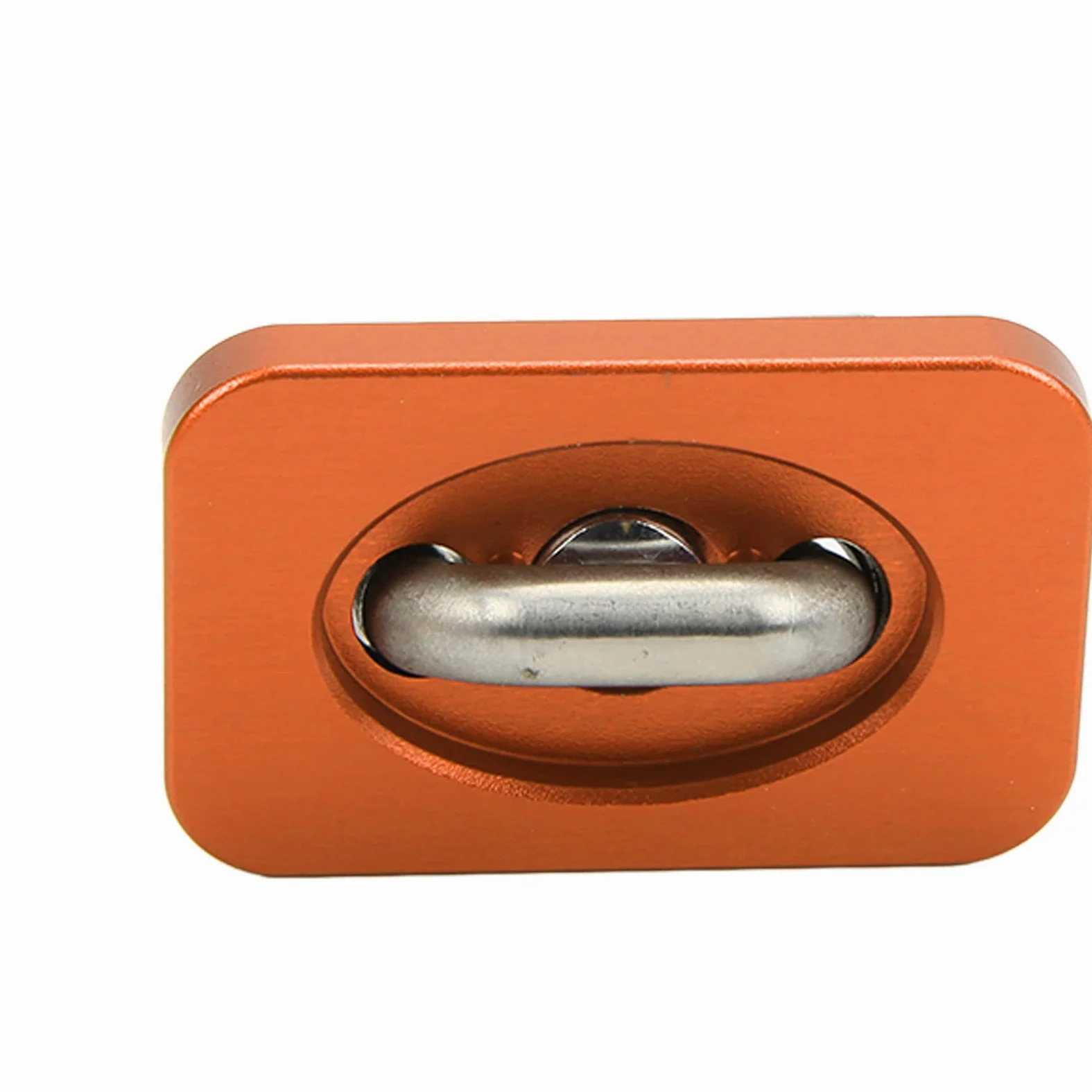 Juego de 6 anclajes de amarre para cama de camión, anillos de de acero inoxidable, repuesto de 1000 libras para 2007-2021 (Naranja)