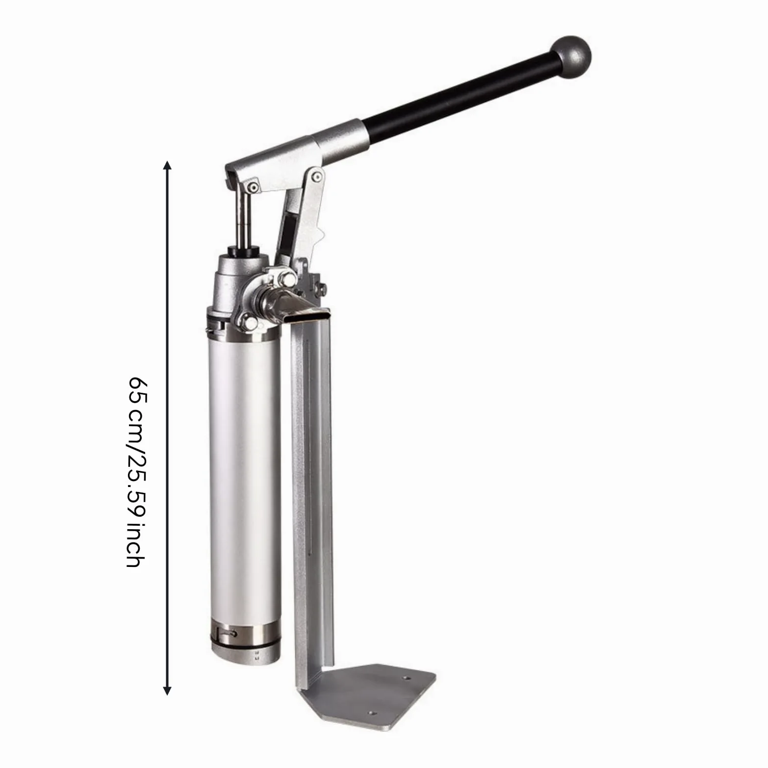 Bomba Manual de Transferencia Bomba Dosificadora Sifón Dispensador Extractor de Acero Inoxidable con Empuñadura Antideslizante y Base Plana Flujo