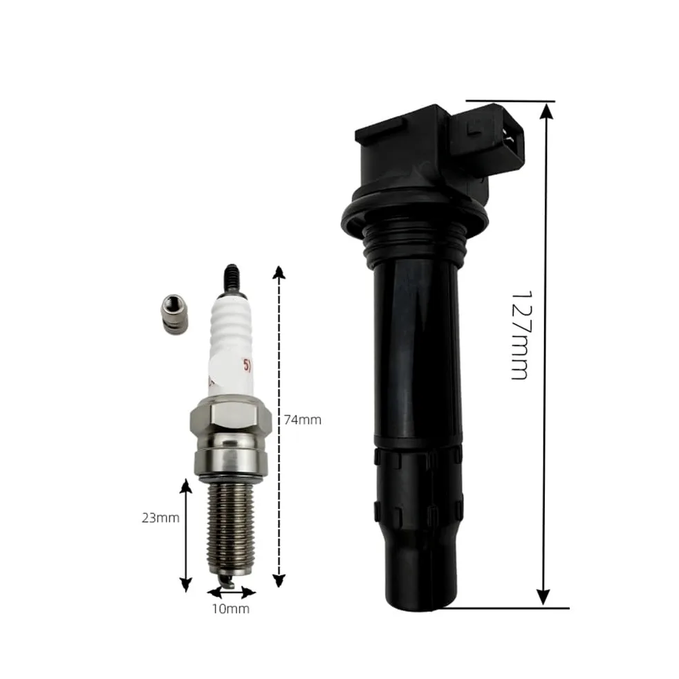 Bujías encendido 1 Uds. Bobinas De Encendido Y Bujías Motocicleta Para 250NK CF250SR 250CL-X Piezas Repuesto-178000