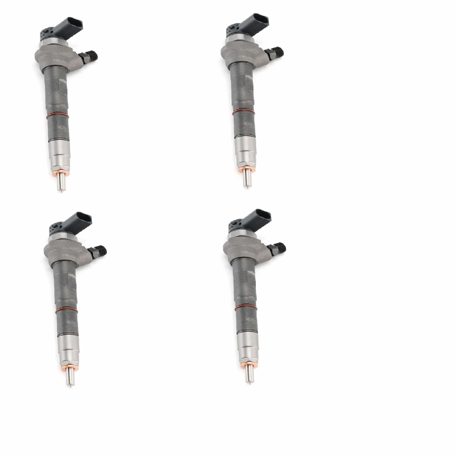 Genérico Boquilla del inyector del Coche 1 ud./4 Uds. Inyector de Combustible para VW para Audi Seat para Skoda 2,0 TDI 0445110646 0445110369 Mantenimiento(4pc)