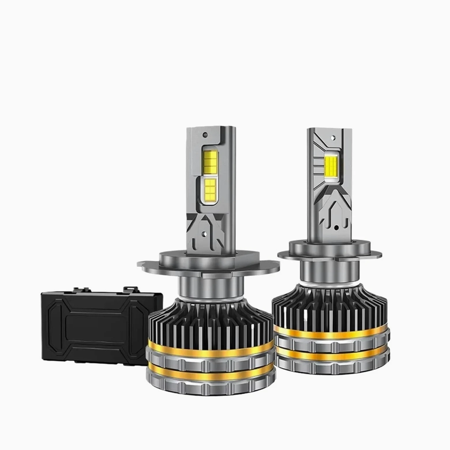 Bombilla para coche H7 H4 H11 LED faro Canbus H1 H3 H8 H9 9005 HB3 9006 HB4 9012 HIR2 Turbo lámpara 9007 9008 luz del coche Bombilla LED(H7)
