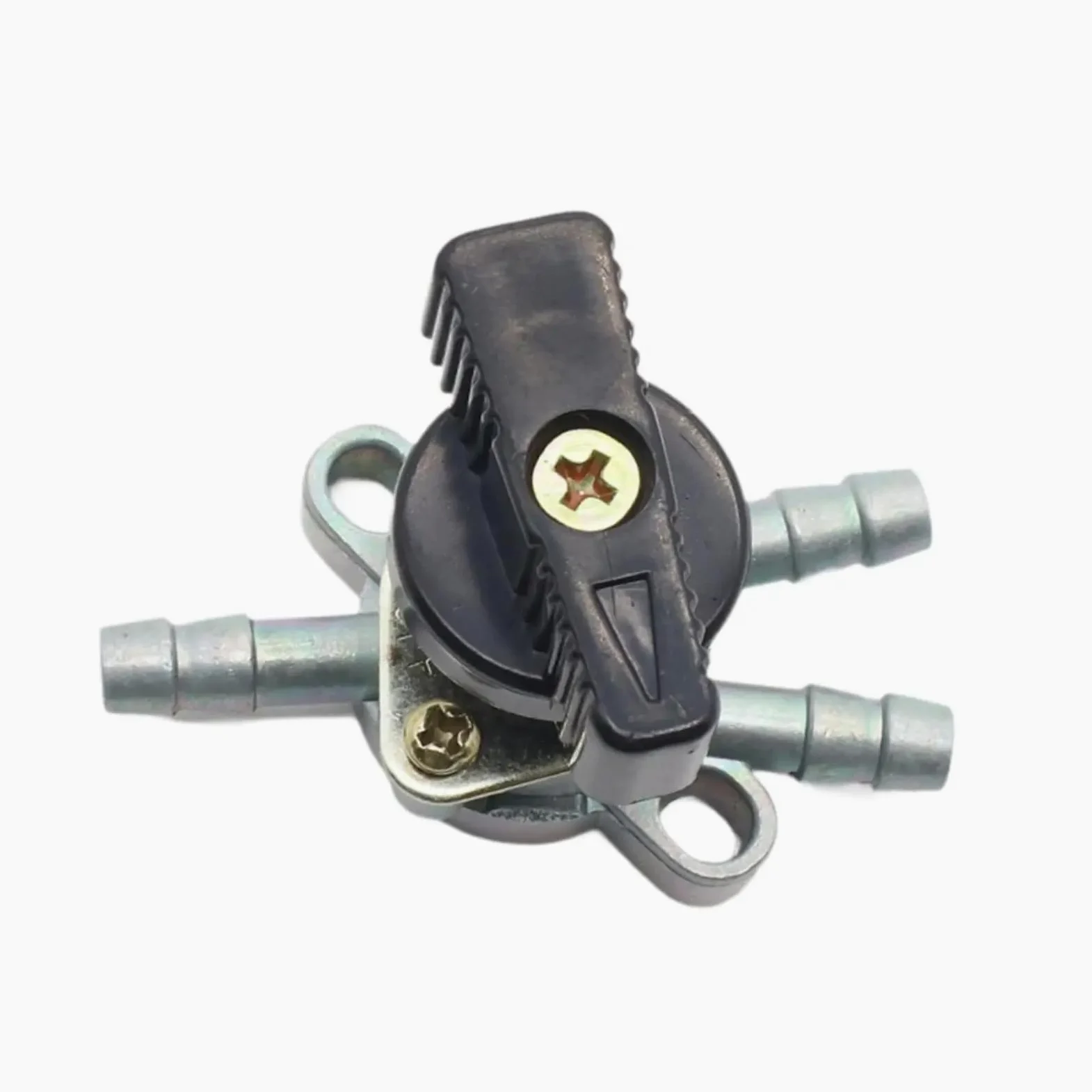 Grifo de tanque combustible 3 vías, llave purga, 2 en 1, accesorio for ATV, válvula resistente