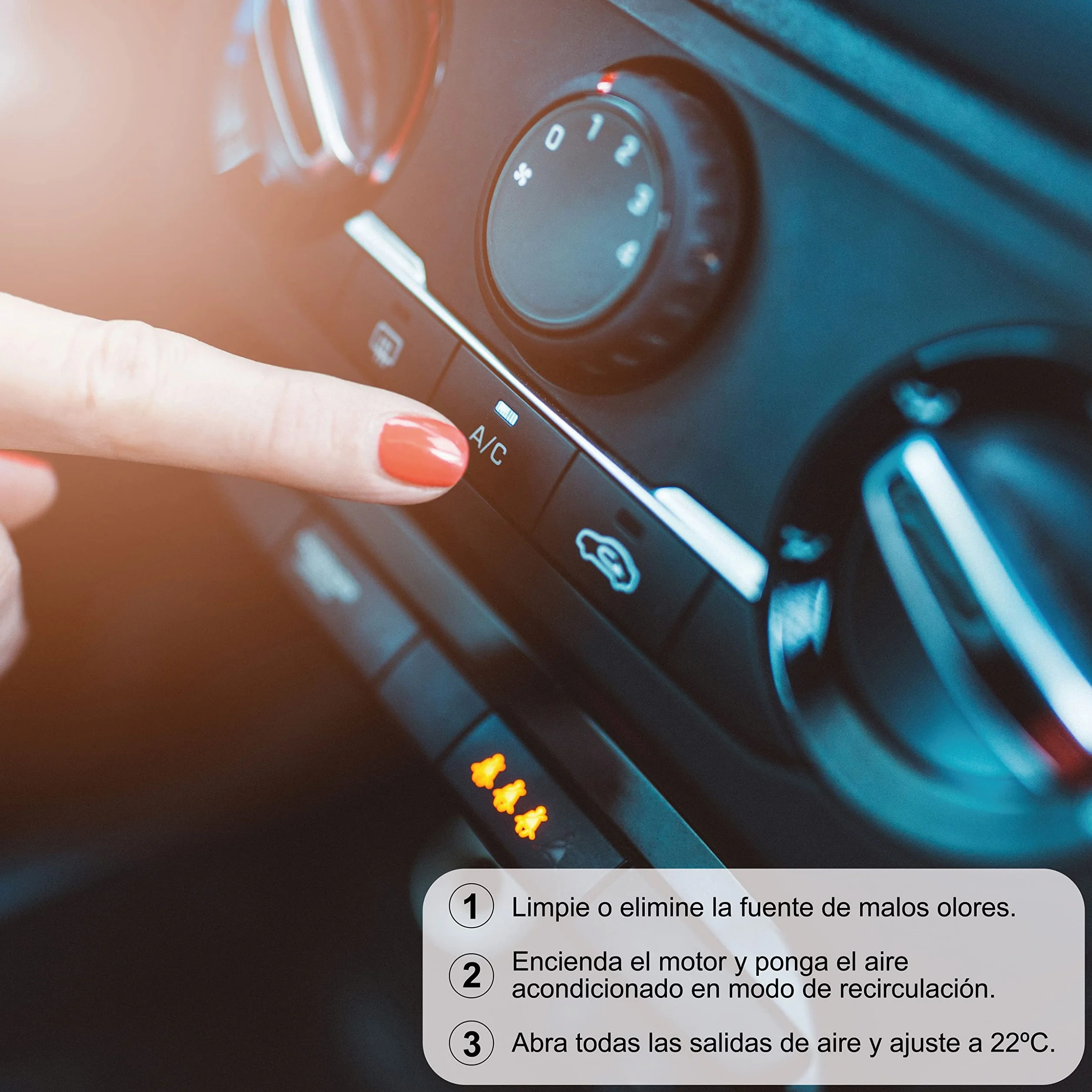 Krafft Ambientador Profesional – Eliminador de Olores de Vehículo – Duración hasta 45 Días – Tecnología Neo Pure de Doble Acción – Neutraliza Olores de Humedad, Tabaco y Mascotas – 150 ml