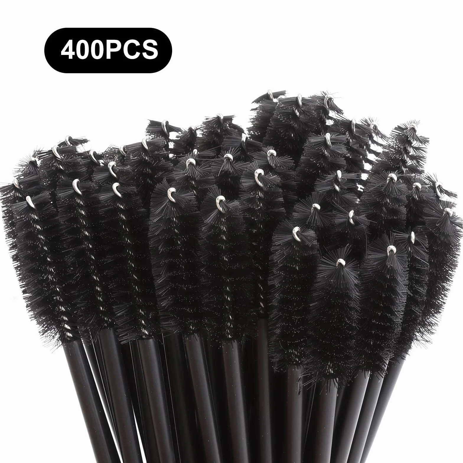 Cepillo Cejas 400 Piezas, Cepillo para Cejas y Pestañas Higiénico