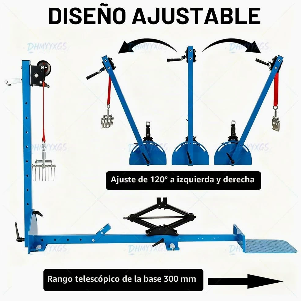 Herramienta 3 En 1 para Eliminar Abolladuras Autos,Herramientas Reparación Abolladuras Carrocería,Herramientas,para Reparar Golpes Autos,Umbrales Puerta,Paneles Laterales Y Chapa Metálica