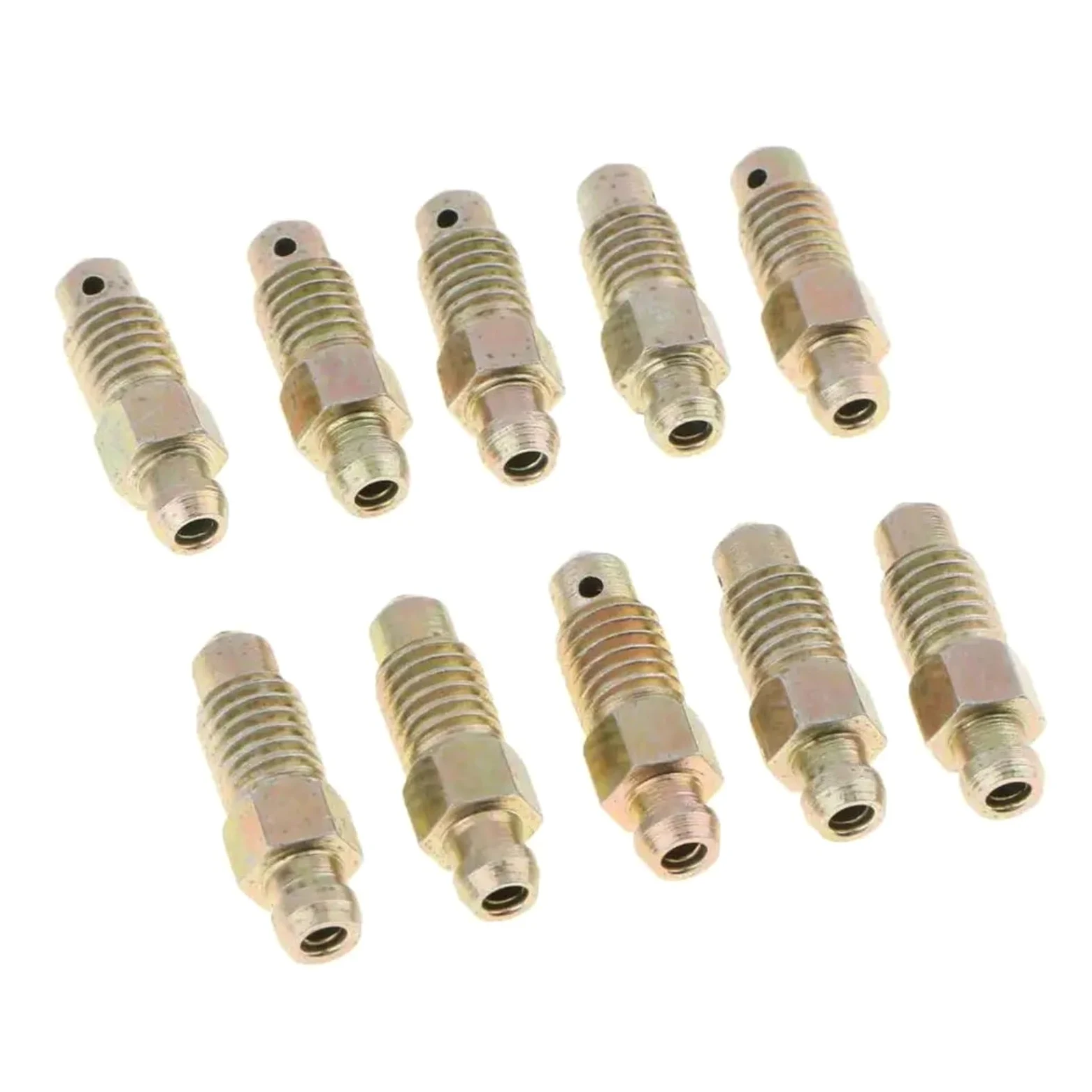 Retractor Pistones Tornillo de purga freno metálico para reposicionar el pistón | Kit de reparación de pinza trasera delantera, ajuste Universal para reemplazo del sistema de frenos de coche