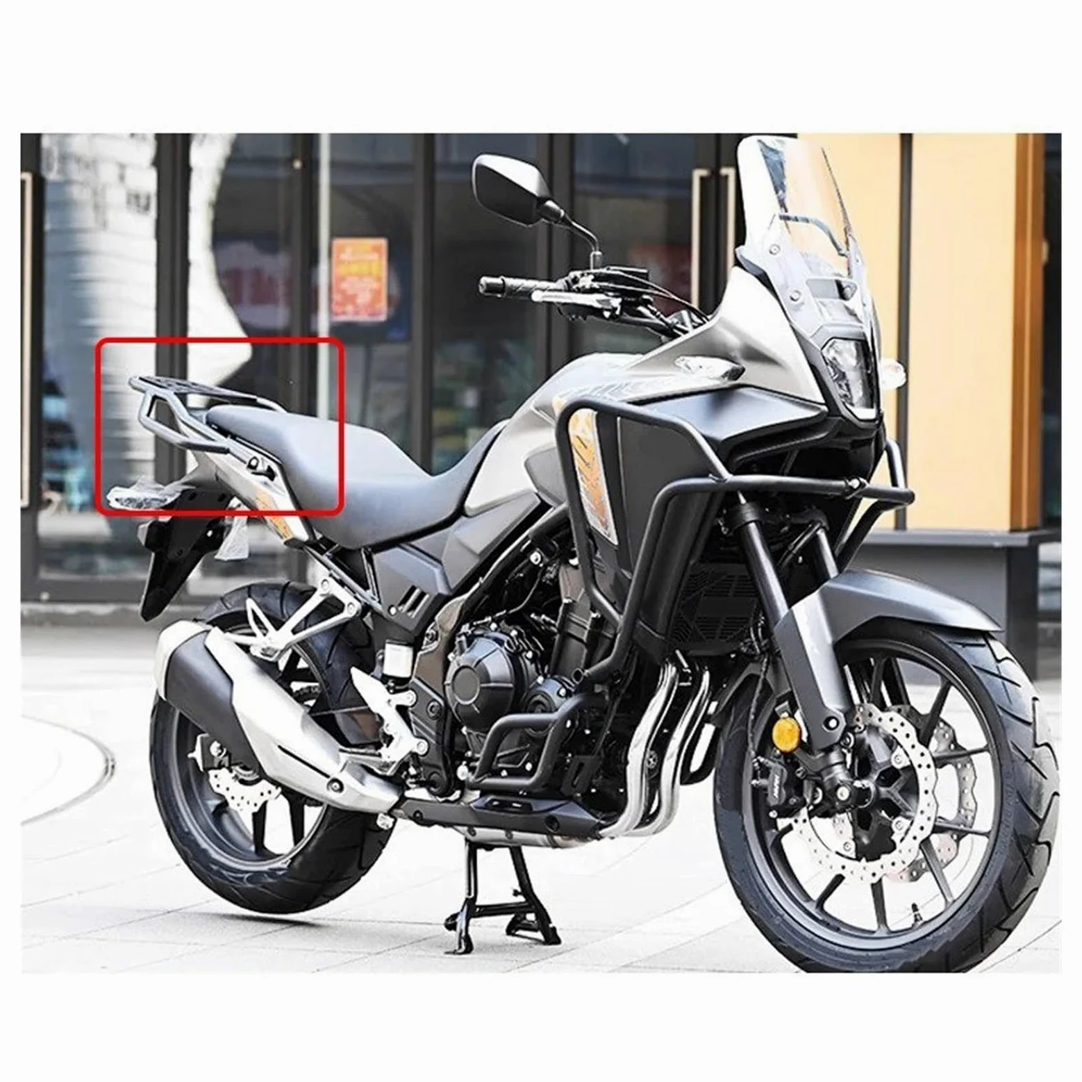 Portaequipajes Motocicleta Soporte para Portaequipajes Trasero De Motocicleta para NX400 NX500 2023-2024