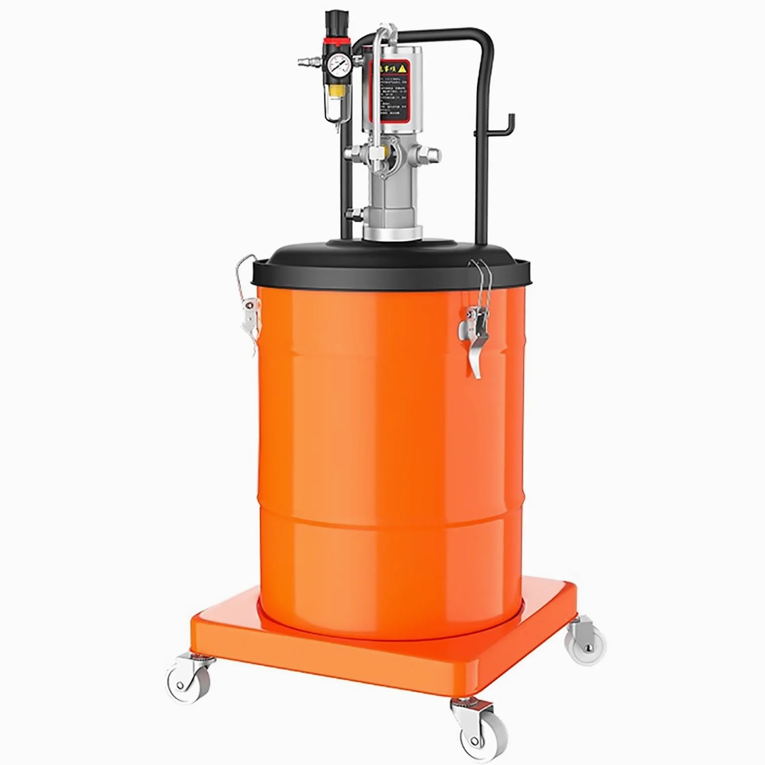 Bomba de grasa neumática, relación de presión 50:1, adecuada para uso automotriz, gran capacidad para cubo de 5 galones, lubricación de aceite de máquina herramienta