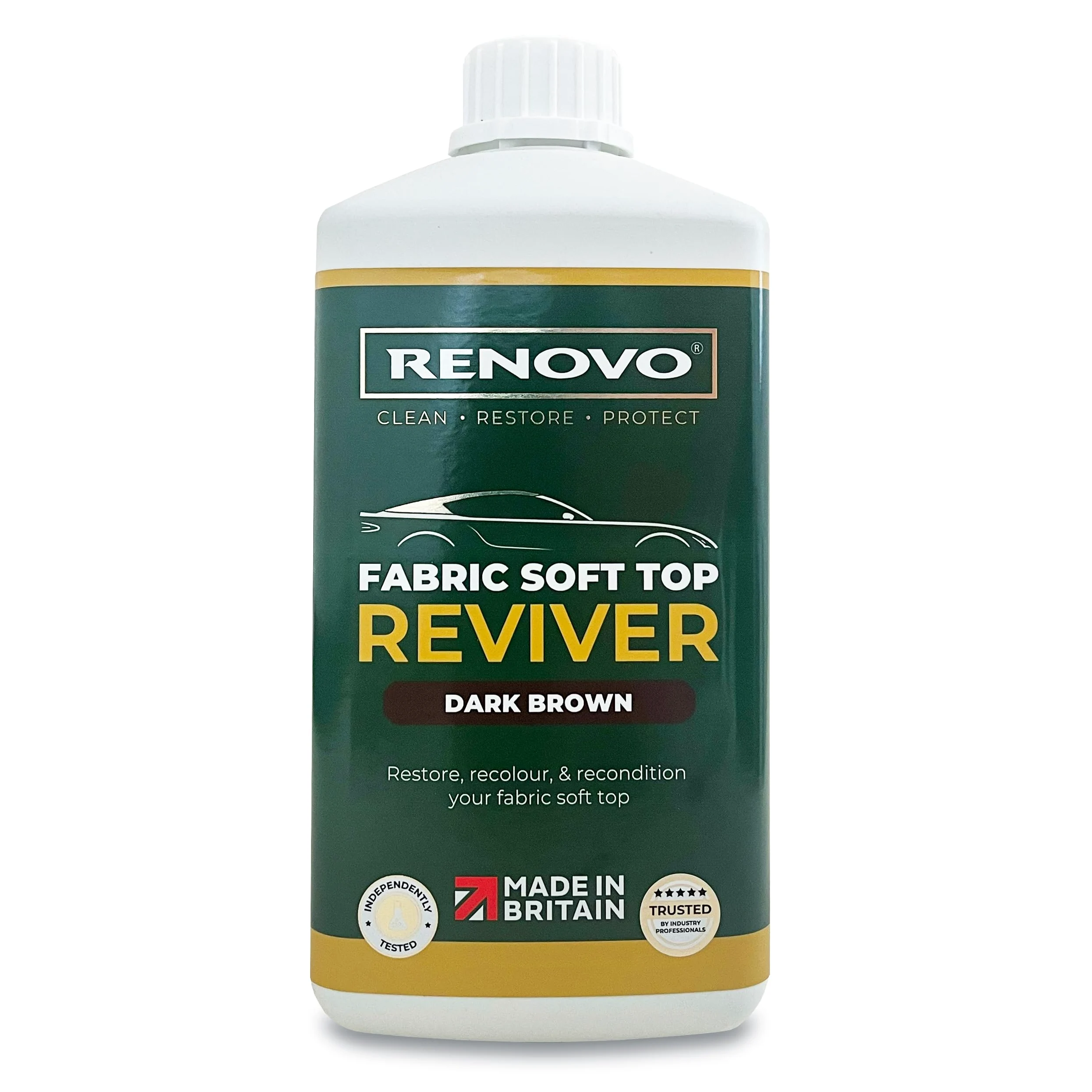 Renovo Restaurador de Capota de Lona, Marrón, 1 Litro