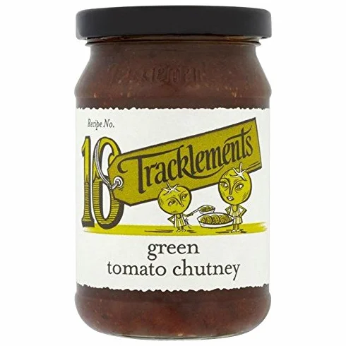 Tracklements Chutney para tomate 325 g zielone