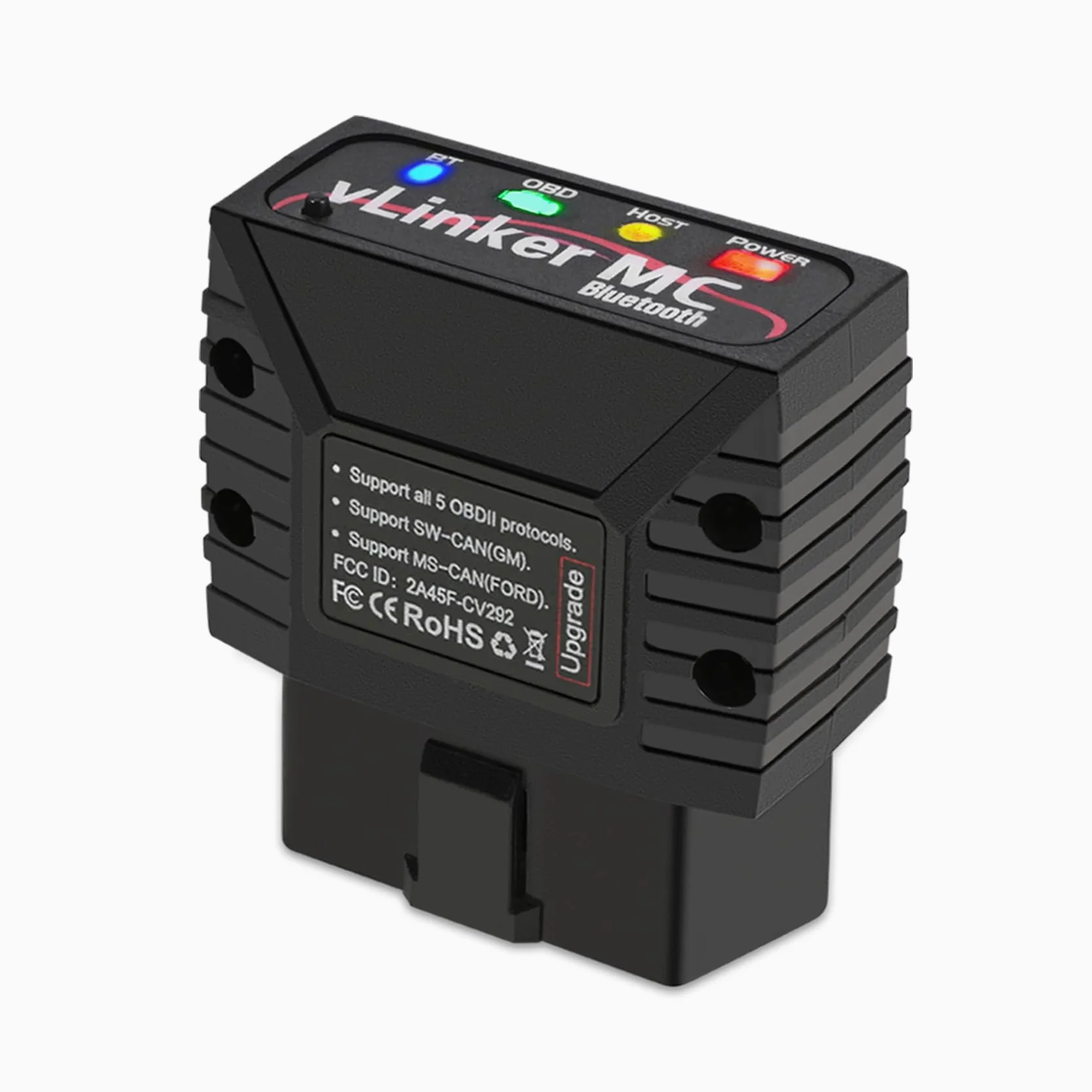 vLinker MC Mini Bluetooth OBD II Adaptador de escáner Herramienta de escaneo de diagnóstico del automóvil y Lector de código para Android (No iOS)