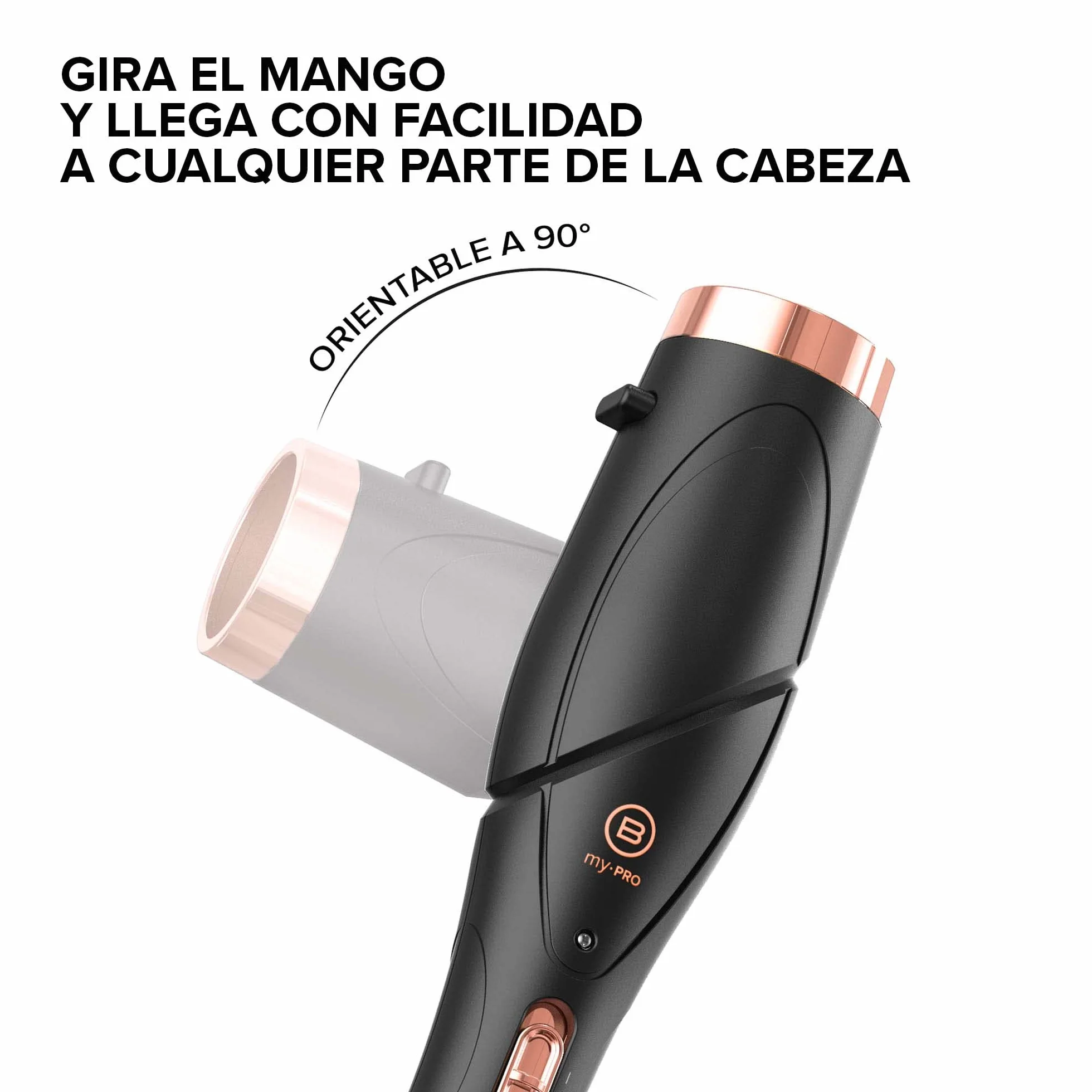 Bellissima Imetec My Pro Twist & Style GT22 100 Base para moldeadora de pelo temperatura automática giro 90º