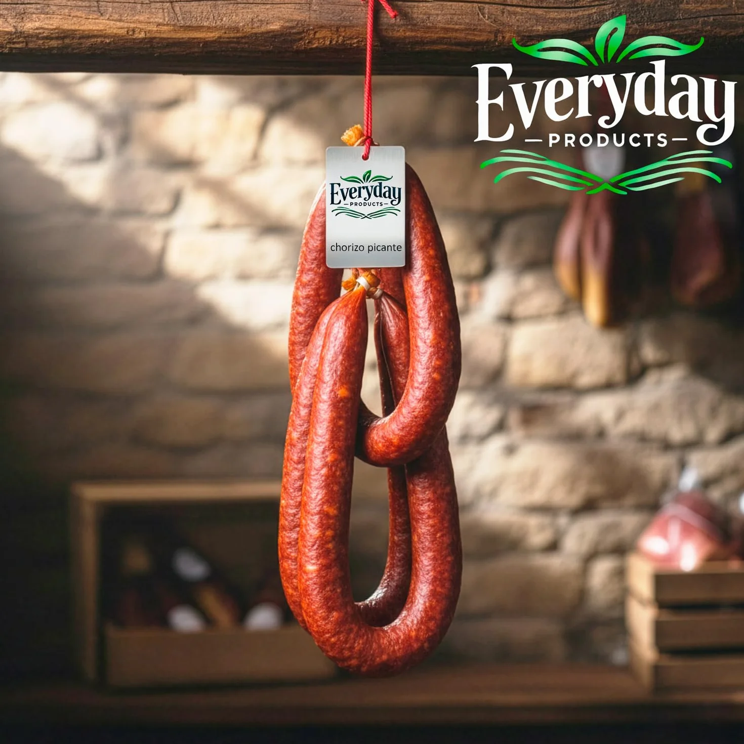 Chorizo Sarta Picante de Zamora 500g Embutido Artesano con Pimentón de La Vera Picante Sin Gluten