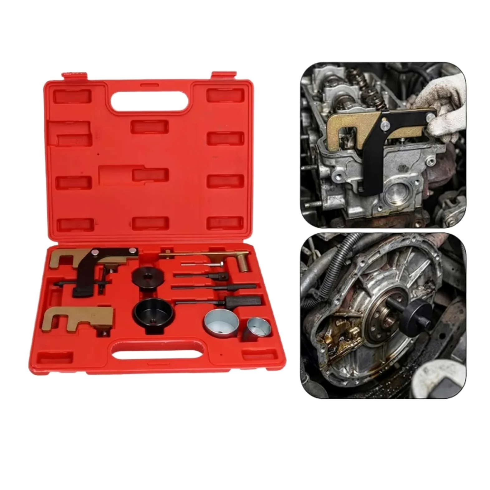 Herramienta Ajuste Motor Diésel Juego Herramientas Correa Distribución 1.5 1.9 2.2 2.5dci K9K K9Q G9T G9U Compatible Con Espace Para Kangoo Para Trafic Para Master 1999-2004 Herramientas cronometraje