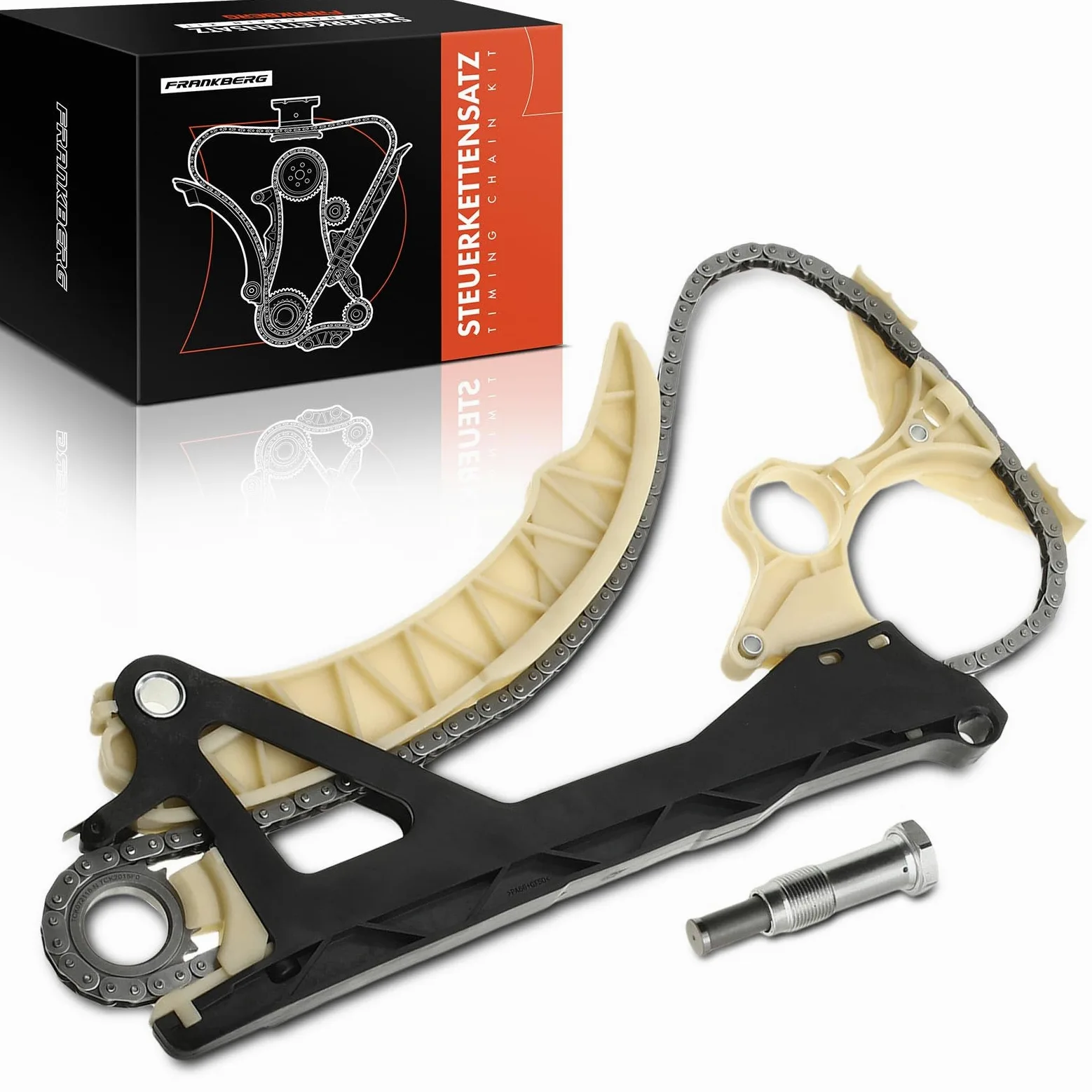Frankberg Kit de cadena de distribución 11317502180 | Compatible con: Serie 3 E46, Serie 1 E81, Serie 3 Coupé E46, Serie 1 E87, Serie 3 E90, Serie 3 Compact E46