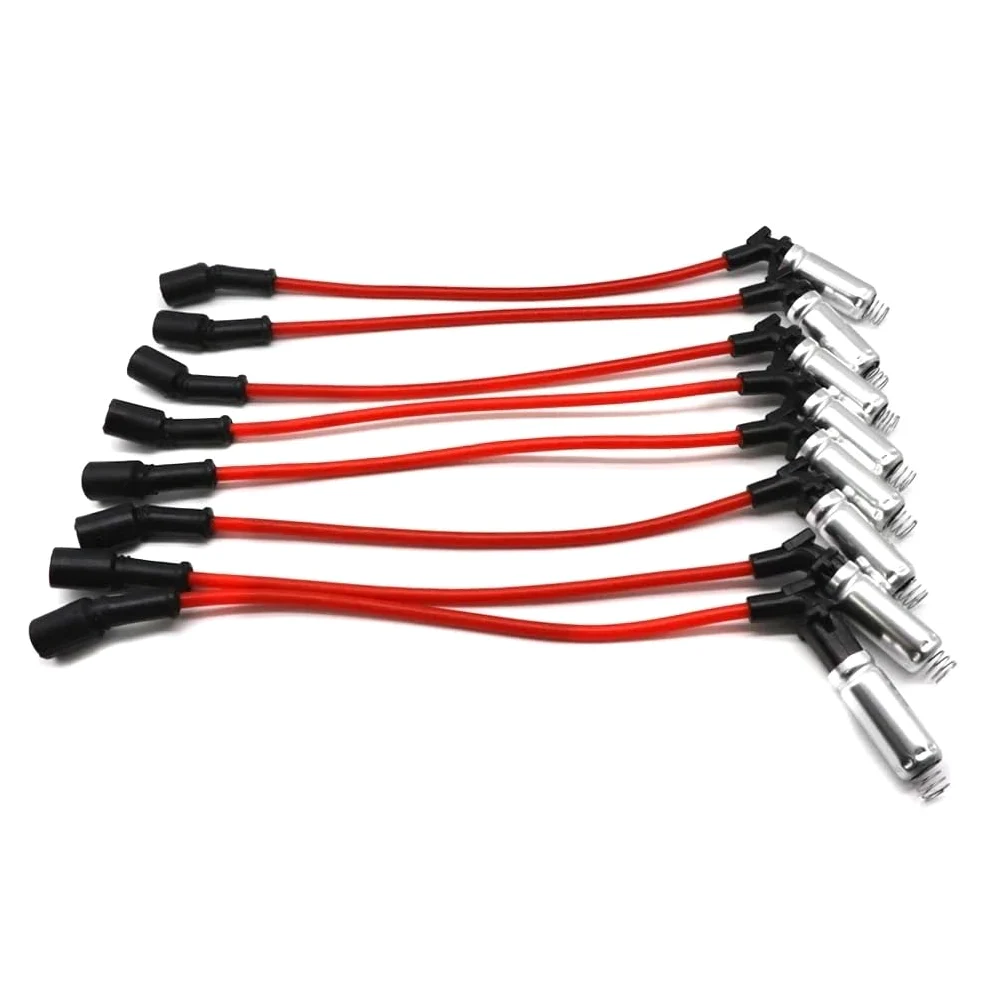 cables bujías coche 48322R Para Saab para 9-7x 5.3L 2005-2008 | Kit de cables de bujía de encendido M8-48322
