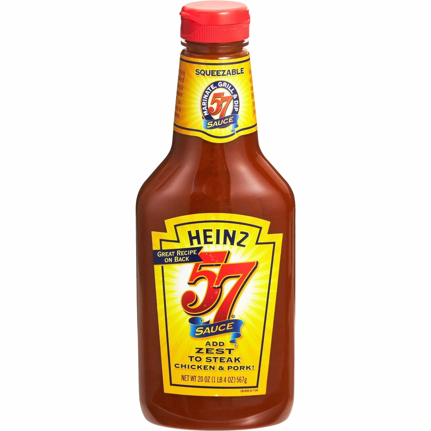 Heinz Original 57 Sauce 20 oz Squeeze Bottle