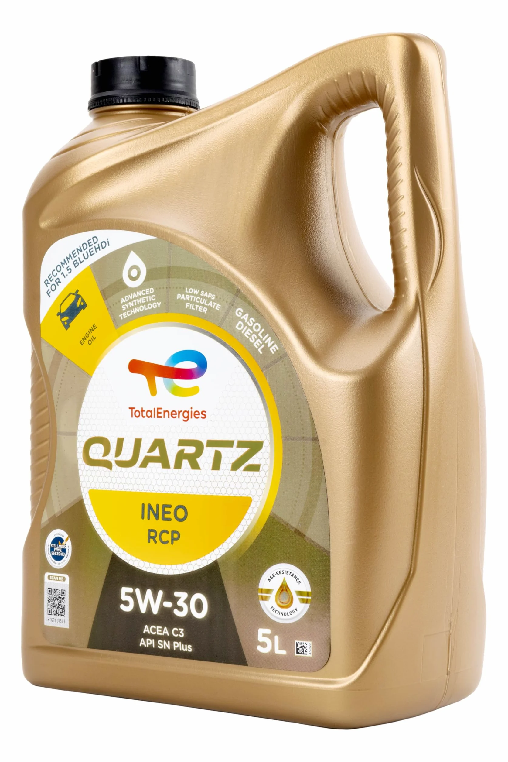 TotalEnergies TOTAL QUARTZ INEO RCP 5W30 5L.