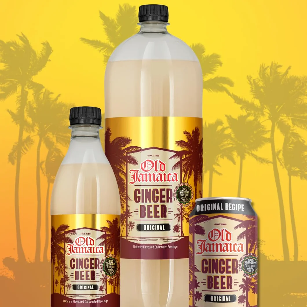 OLD JAMAICA Jengibre Cerveza 24 x 330 ml Multipack