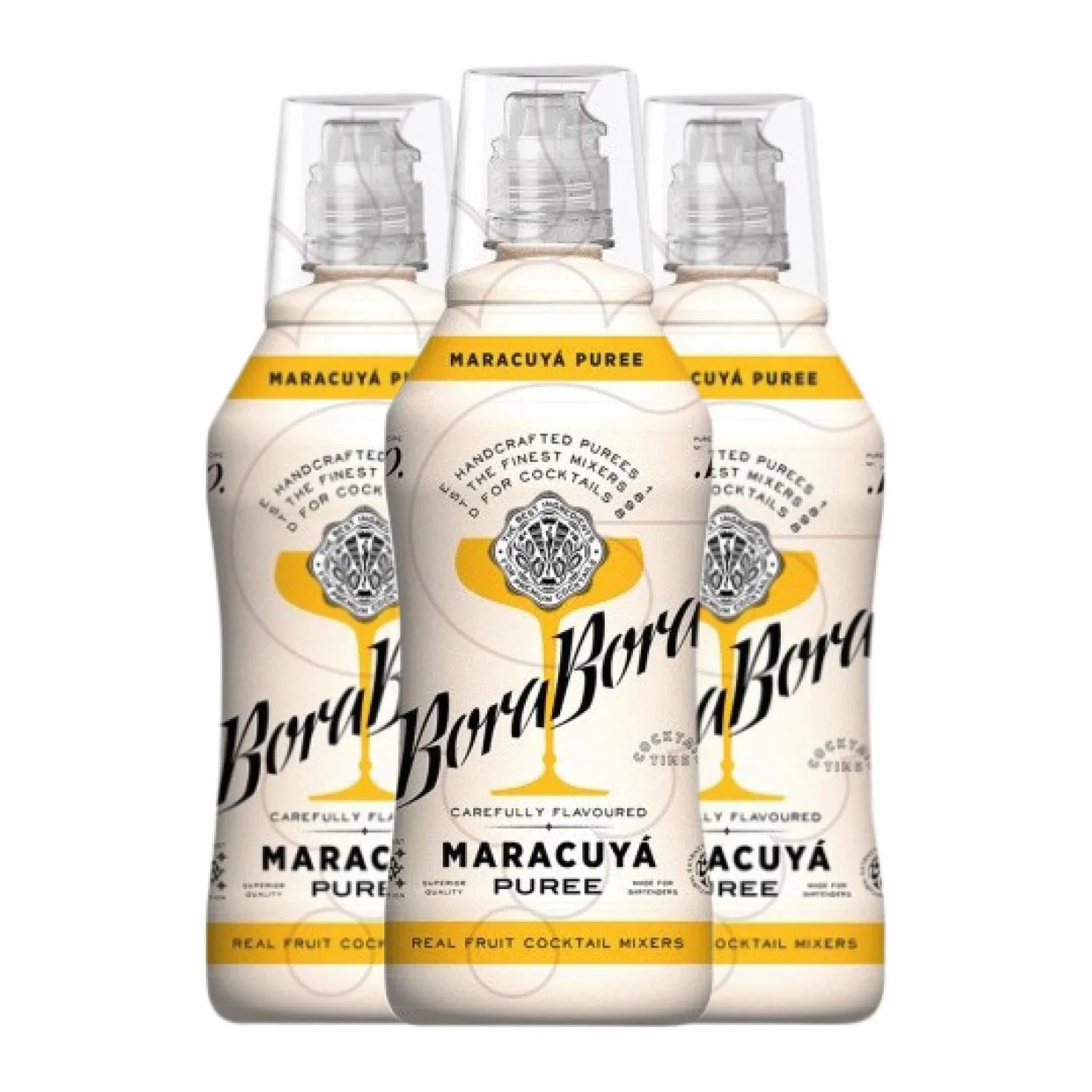 Schnapp Tarsus Bora Bora Maracuyá Purée Real Fruit Cocktail Mixer 75 cl (Caja de 3 Botellas)