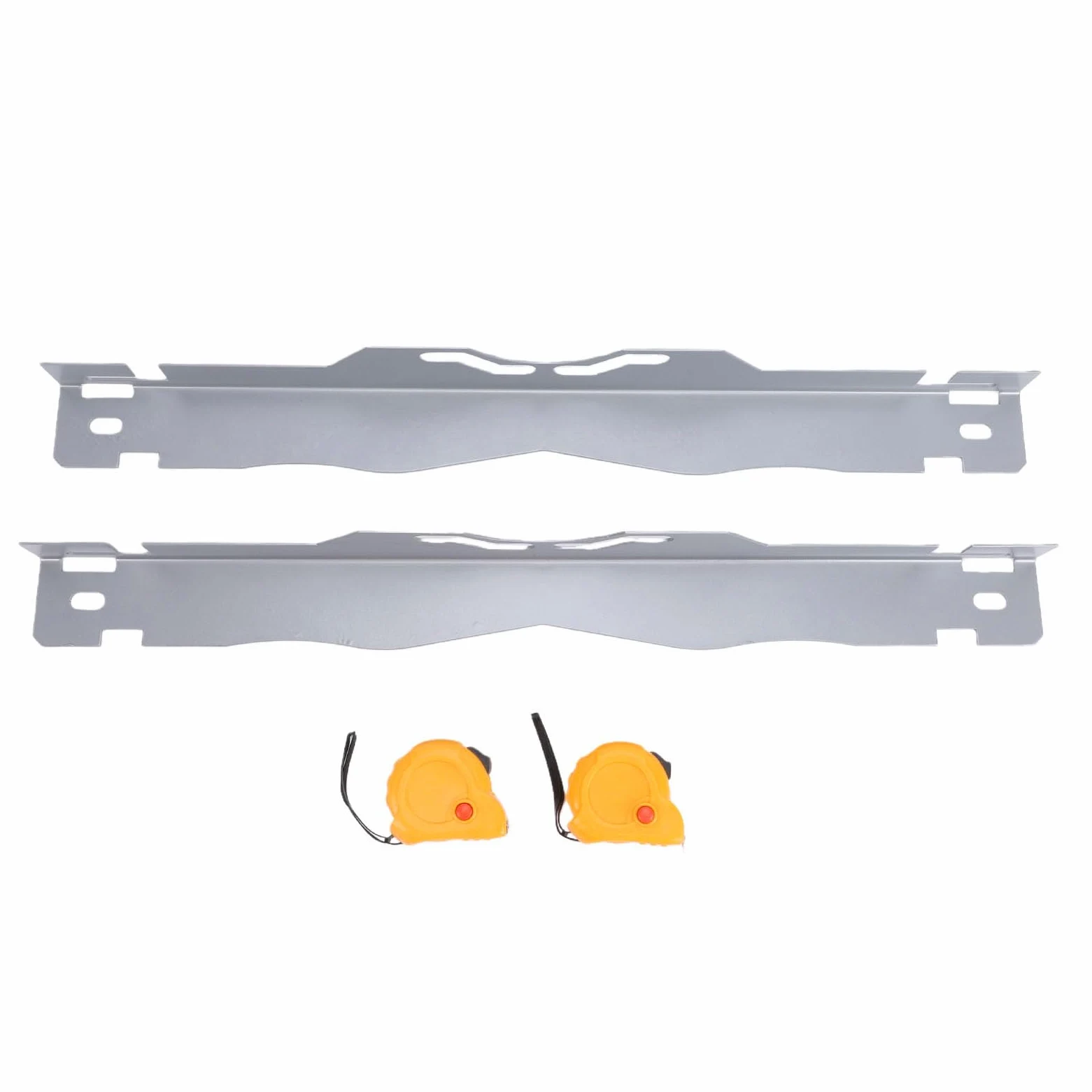 AMONIDA Placas de Herramienta de Alineación de Dedos de Alta Resistencia con Cinta Métrica Dual de 5 M para SUV Sedan Herramienta de Medición Confiable