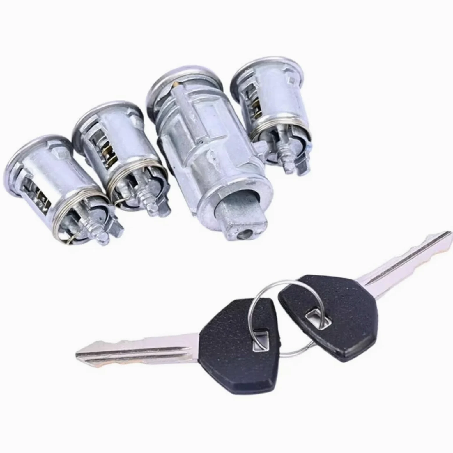 Cilindro contacto con llaves Cerradura Interruptor Encendido Compatible Con JEEP Para WRANGLER TJ 2002-2006 5003843AA Encendido Y Juego Cilindros Cerradura 3 Puertas Con 2 Llaves