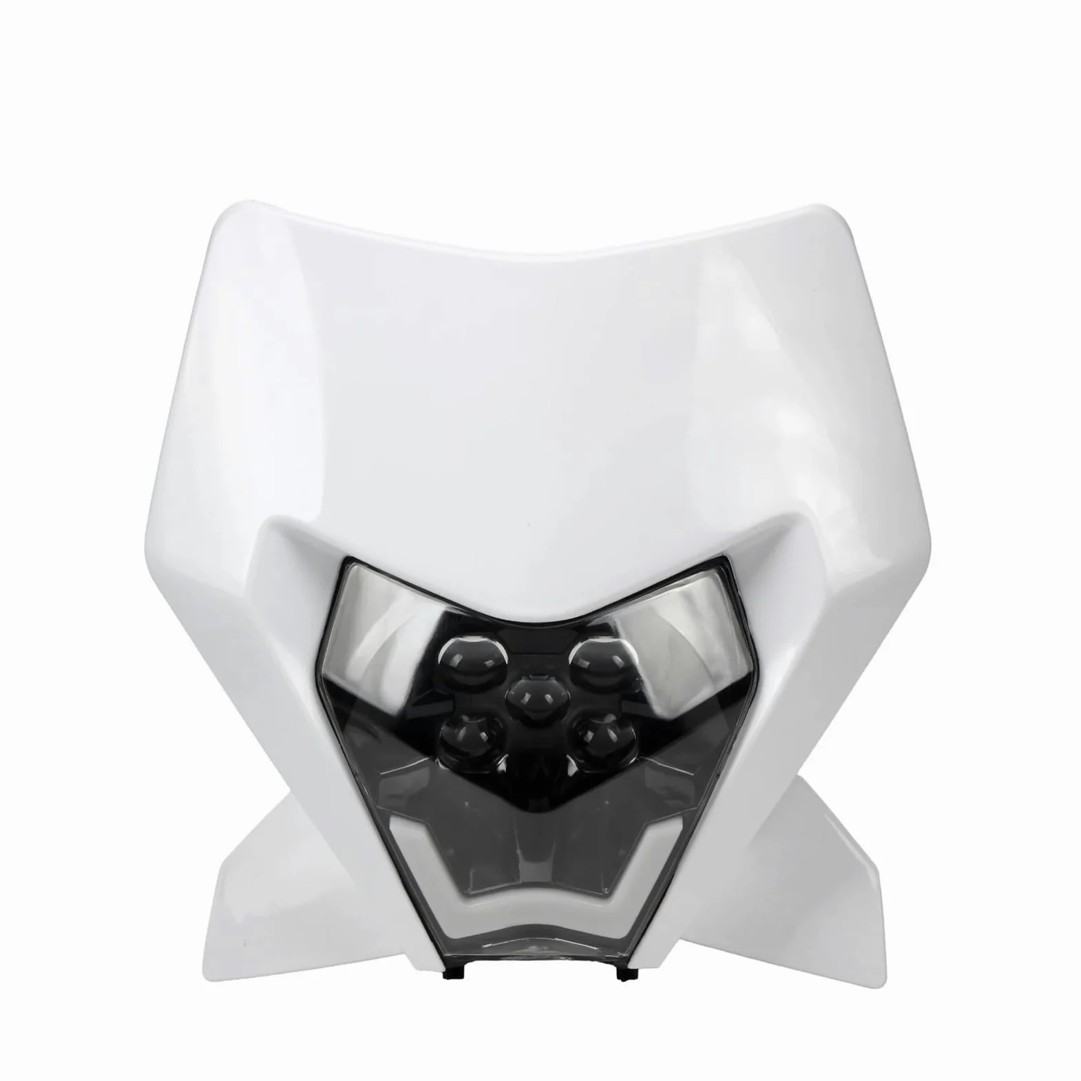 Faro delantero LED for motocicleta compatible con KTM 2025 EXC SX XC 250 300 450 2024, accesorios de carenado for motocross, enduro y motocross.(White)