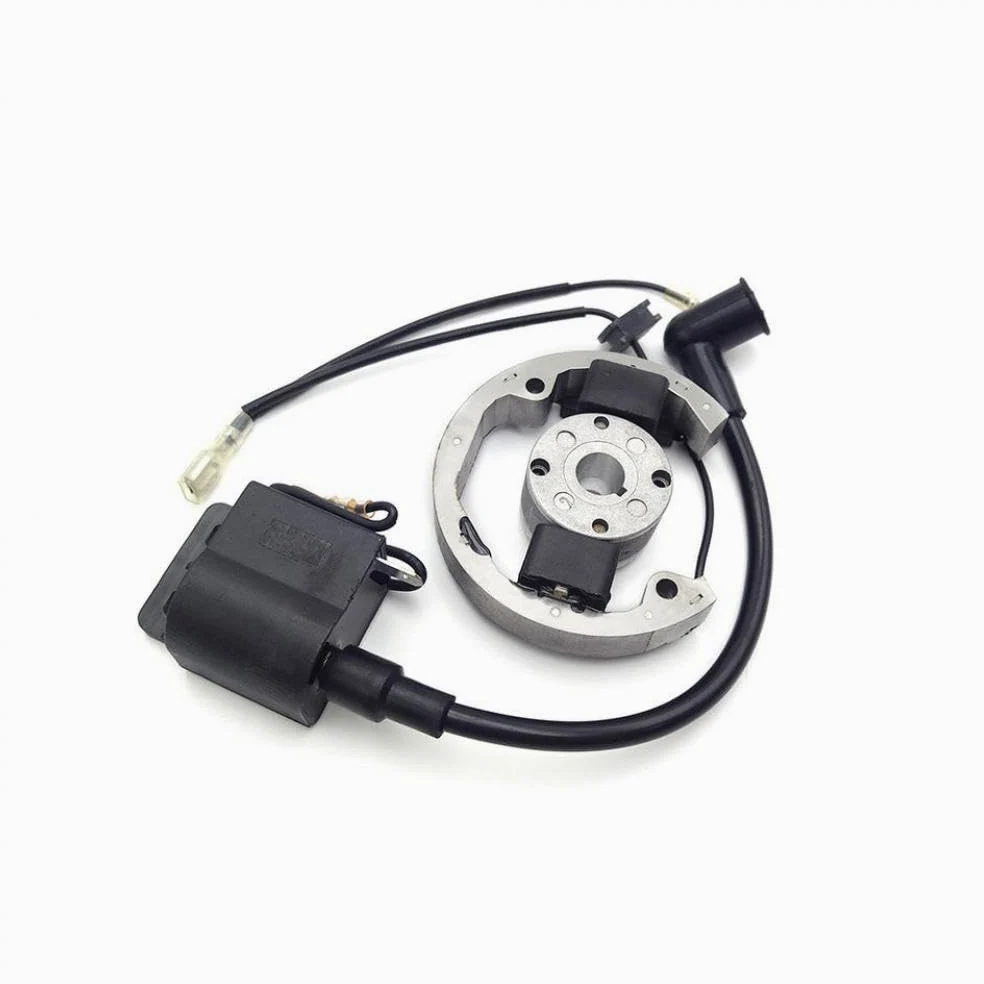SX50 50cc 2 brote de motor de motor Magneto Magneto El volante del estator del volante compatible con bicicletas de boxes 2002-2008